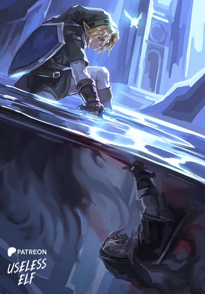 Poster with Dark link and Link