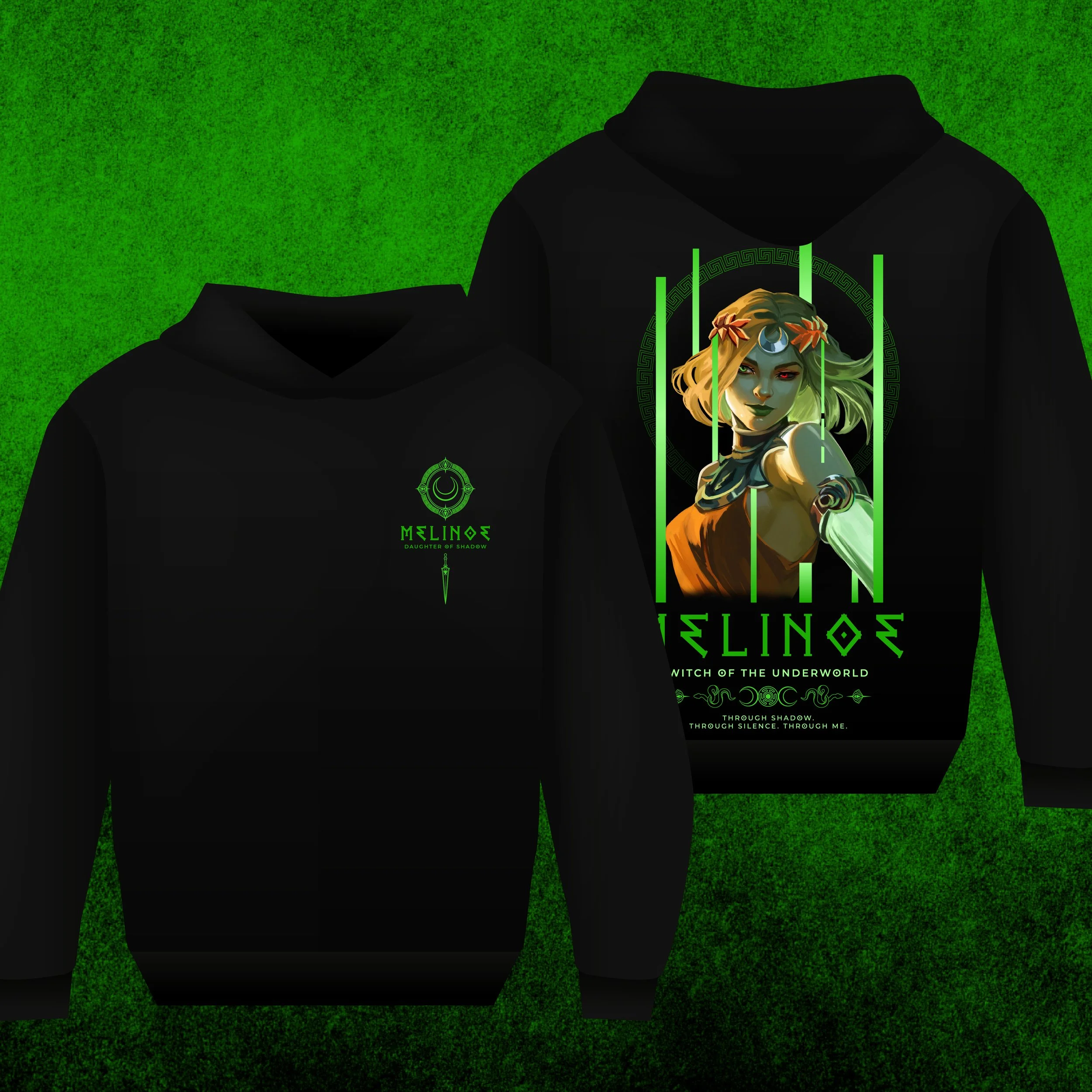 Hoodie with Melinoe