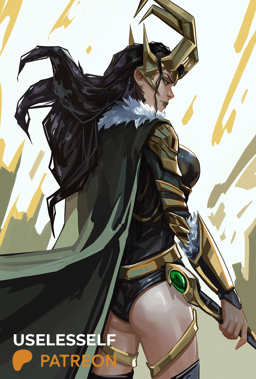 Poster with Lady Loki