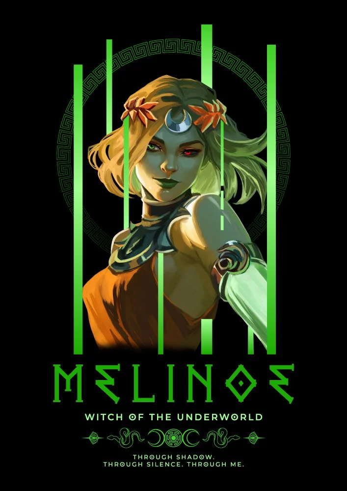 Poster with Melinoe (Designed)
