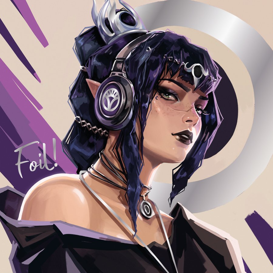 (FOIL) Poster with Shadowheart Goth