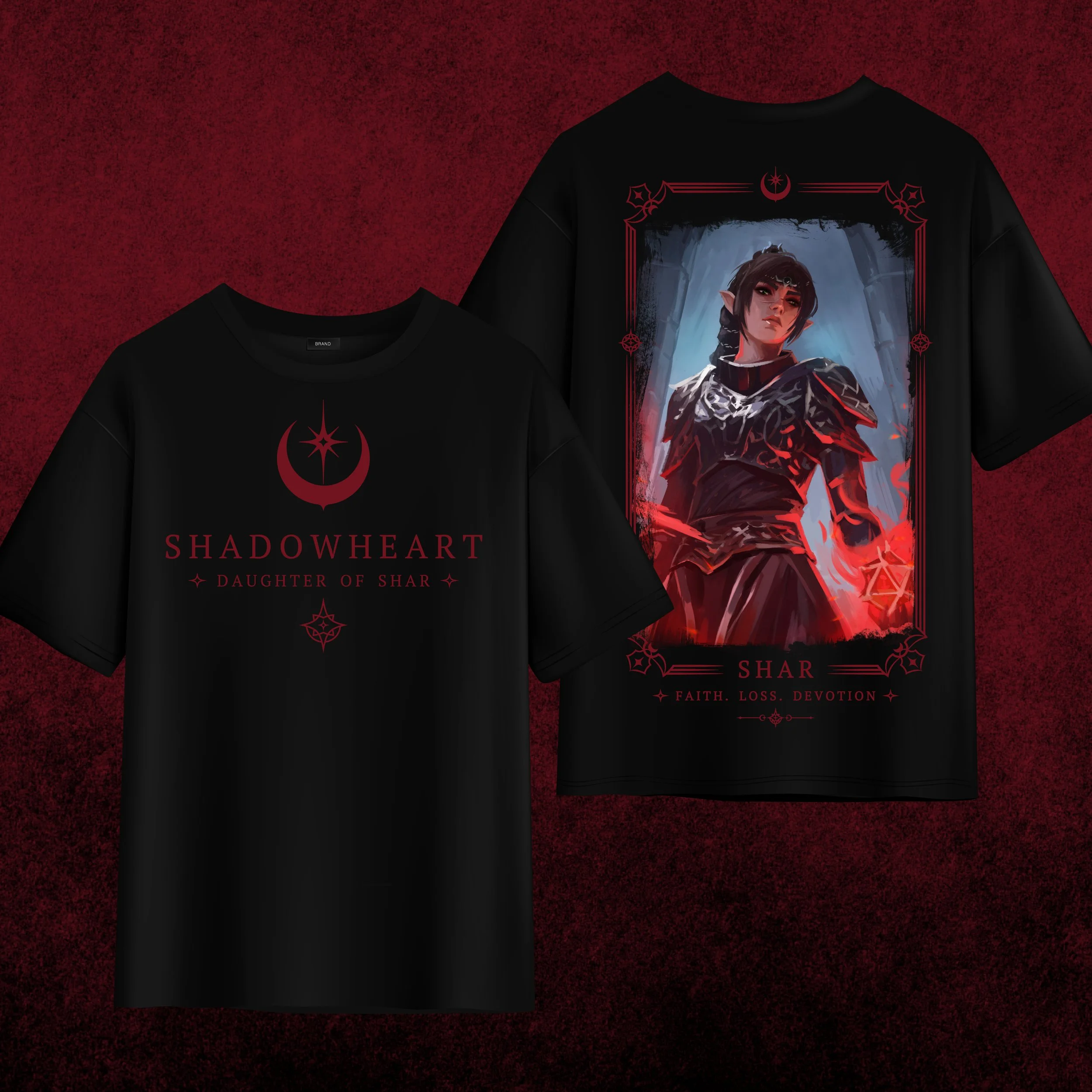 T-Shirt - Shar Shadowheart