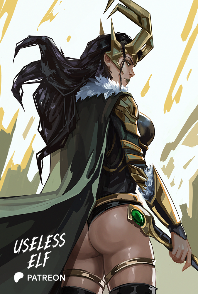 Poster with Lady Loki