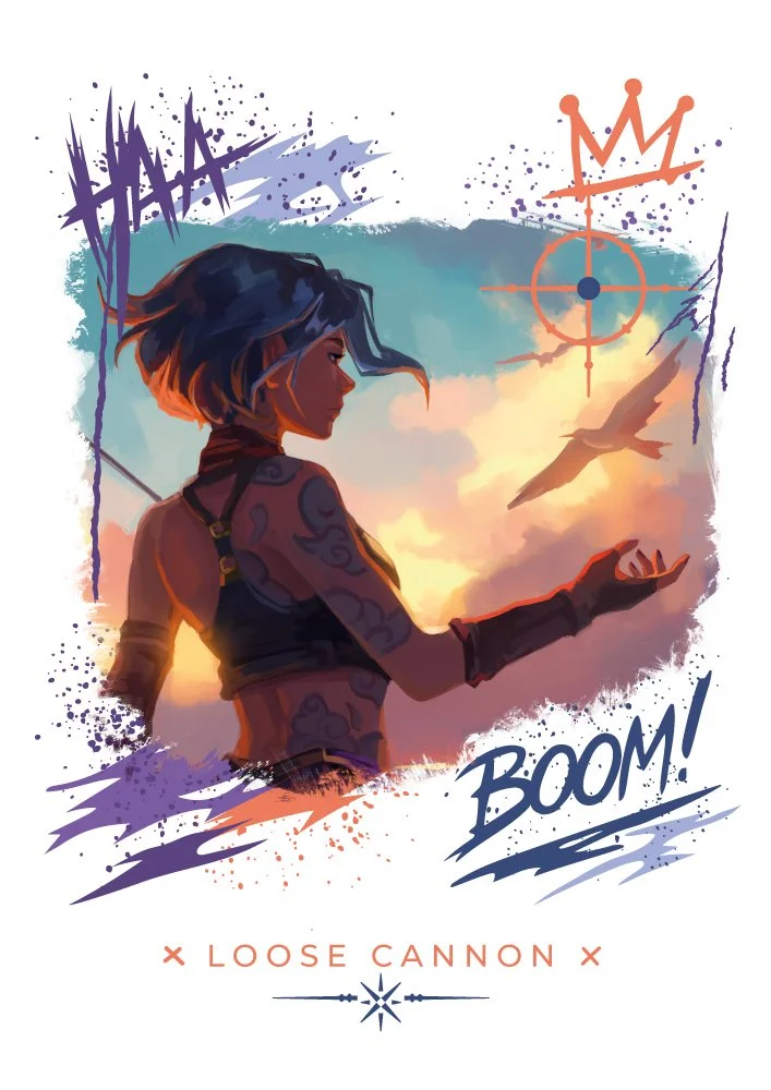 Poster with Jinx (Designed)
