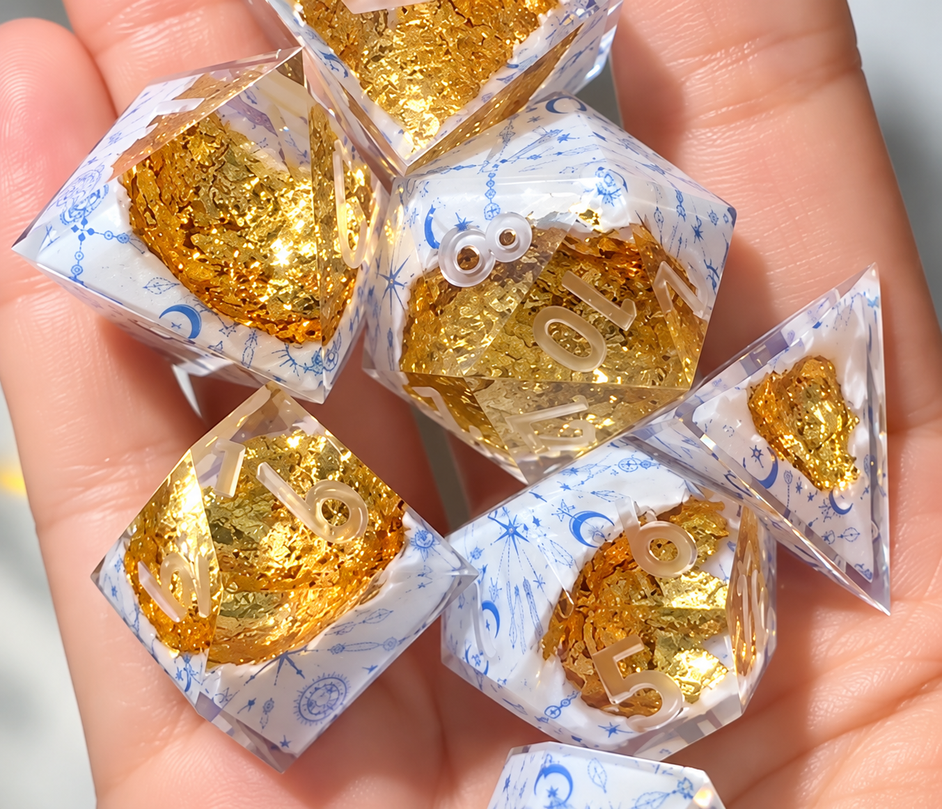 [Pre-Order] Gold Leaf Dices