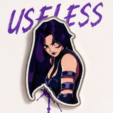 METAL Pin - Psylocke