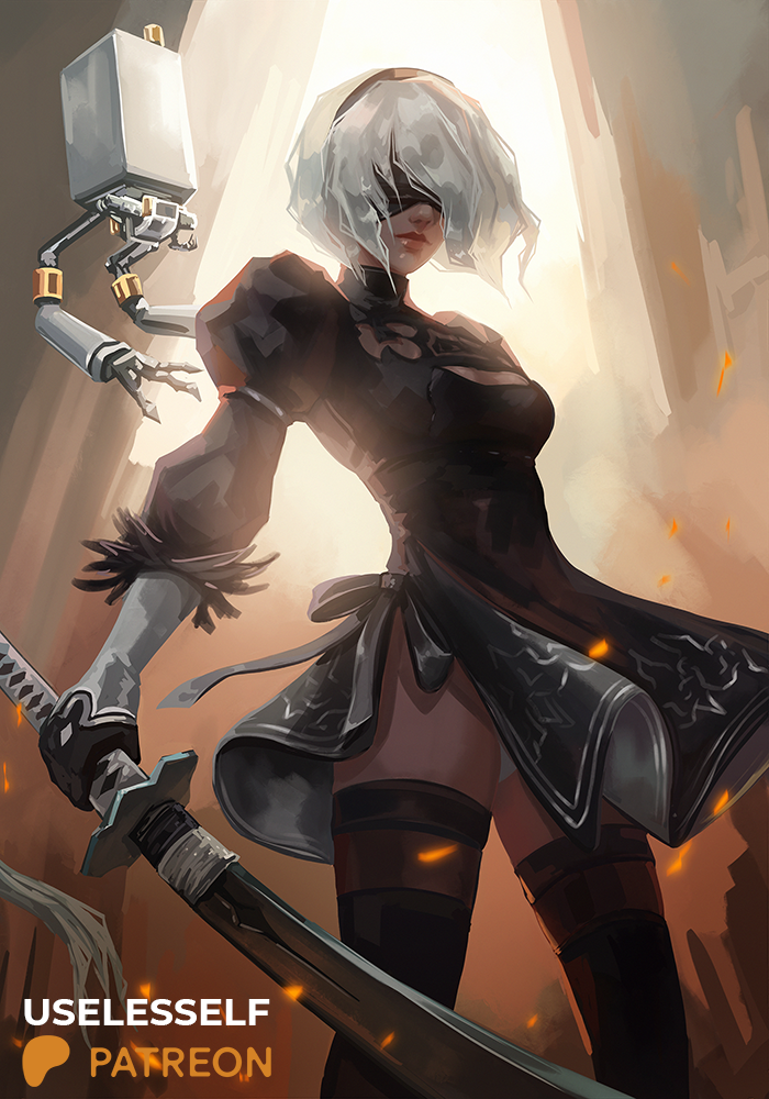 Poster with nier Automata
