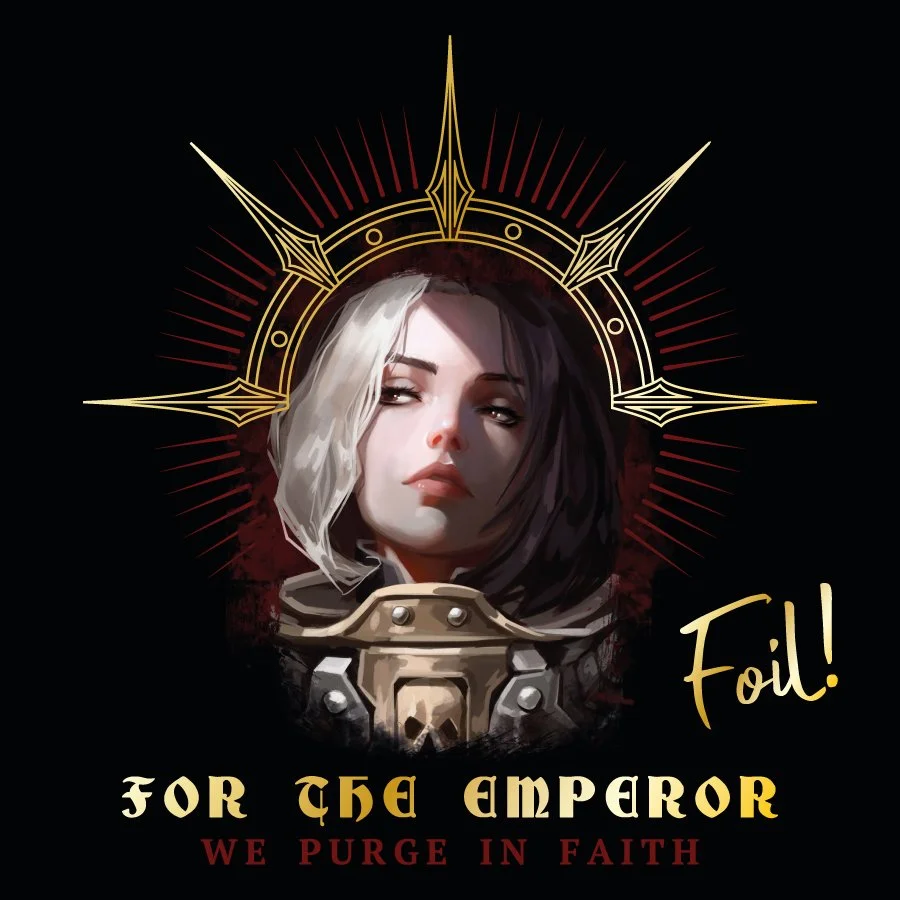 (FOIL) Poster with Warhammer 40 000