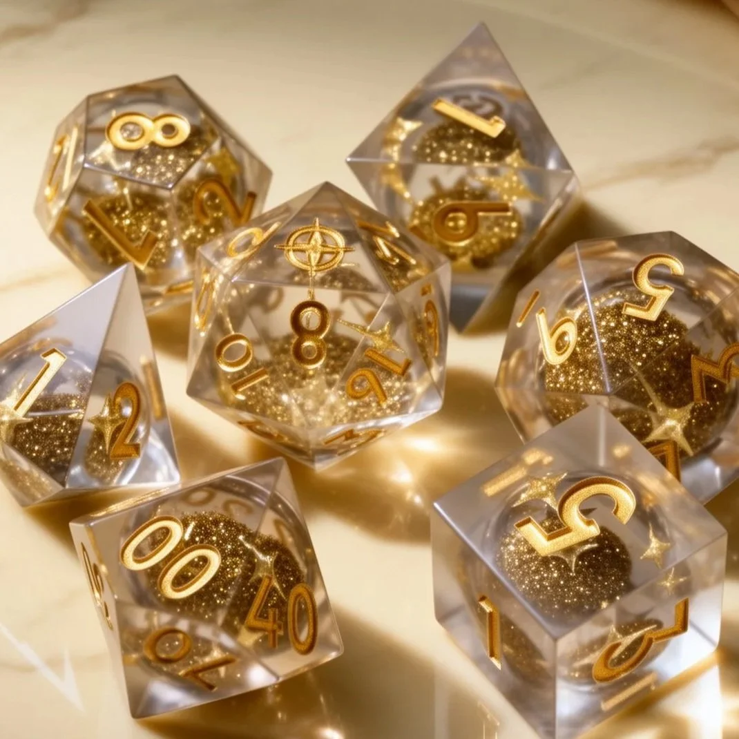 Shar & Selûne - Twin Gods Collector's Dice Set