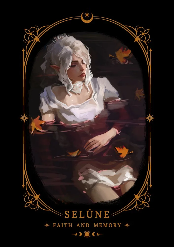 Poster with Shadowheart Selune (Designed)