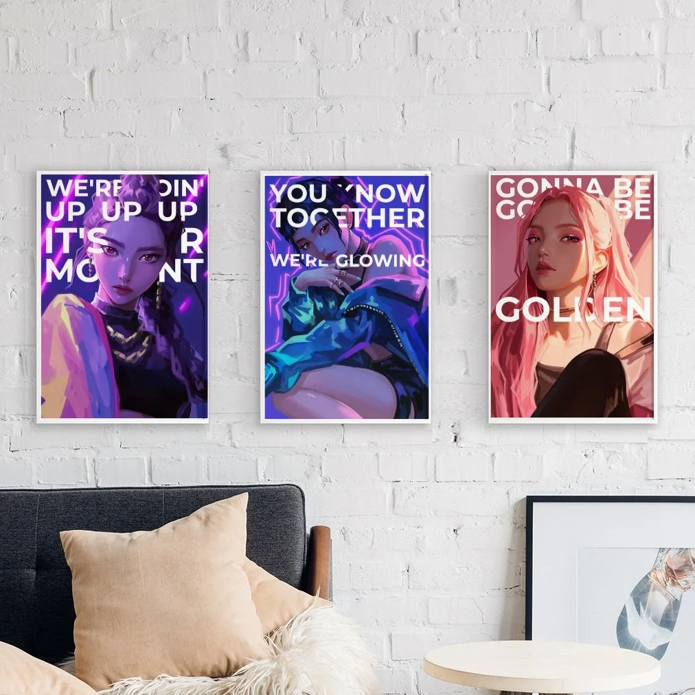 3 posters GOLDEN - FOILED VERSION