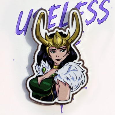 METAL Pin - Lady Loki