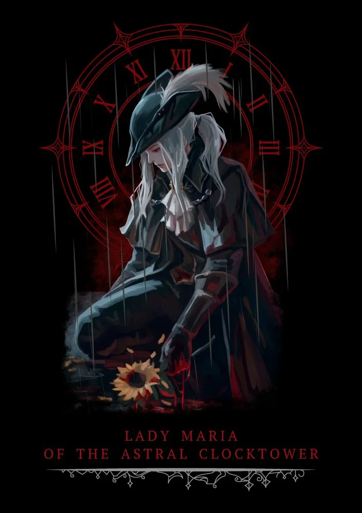 Poster with Lady Maria (Designed)