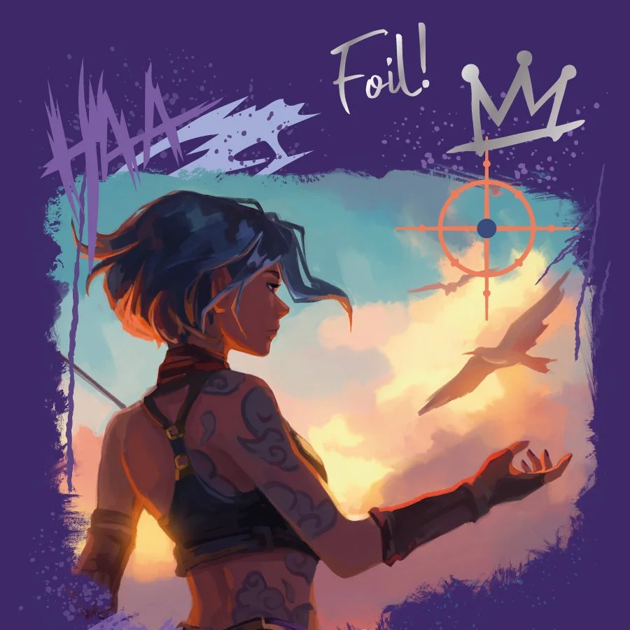 (FOIL) Poster with Jinx (Designed)