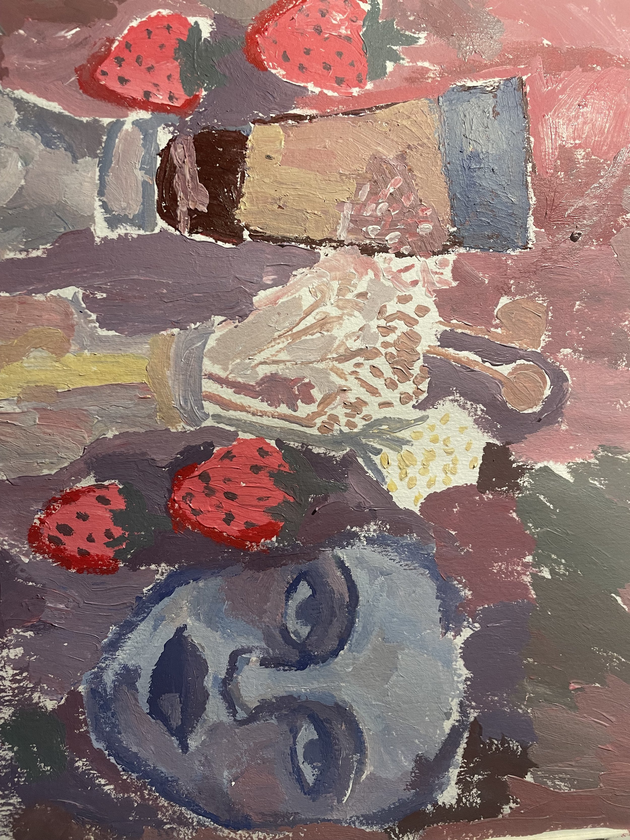 Acrylic on paper- 2024
