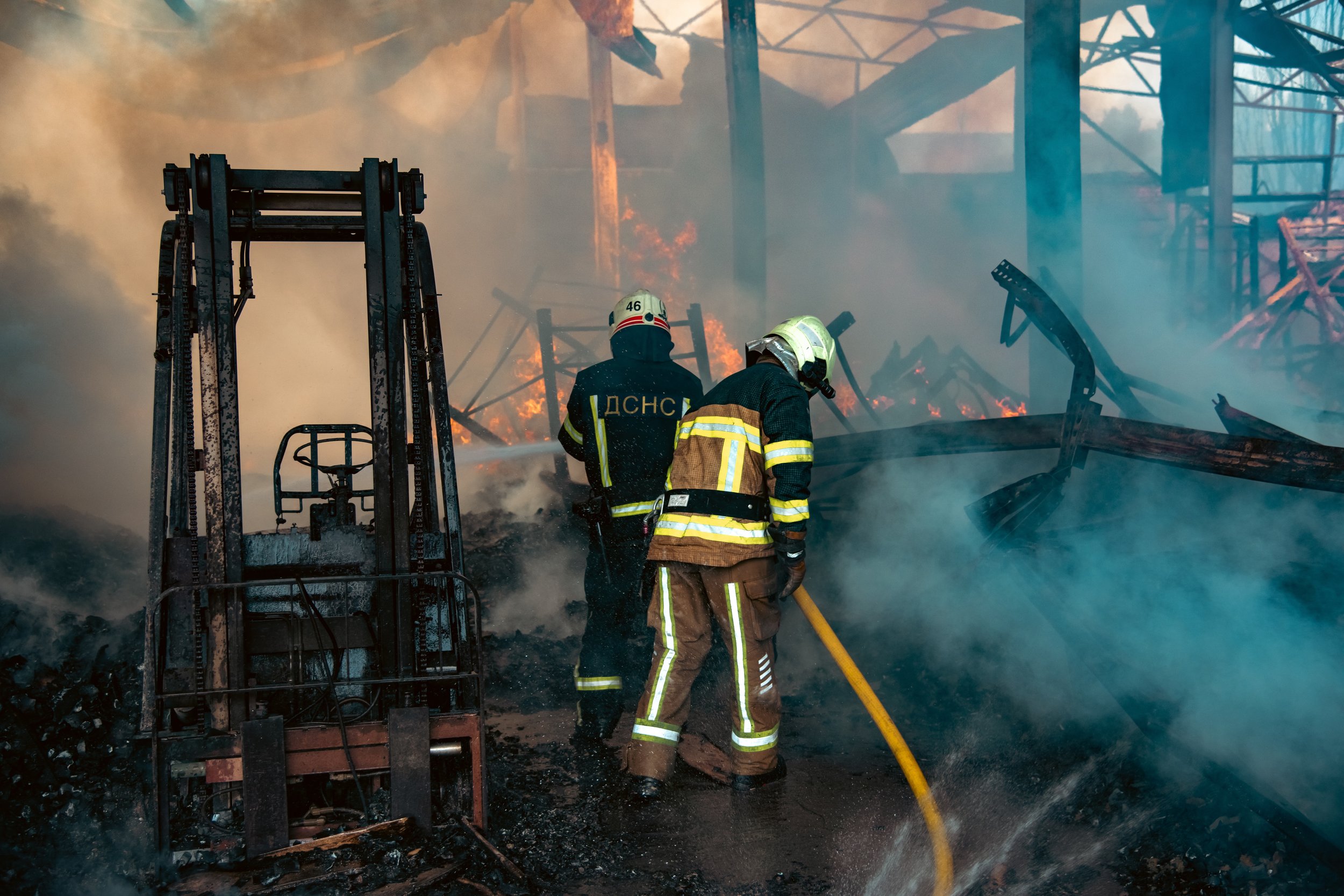 The Civilian Battlefield – Kyiv’s First Responders - Photo Essay