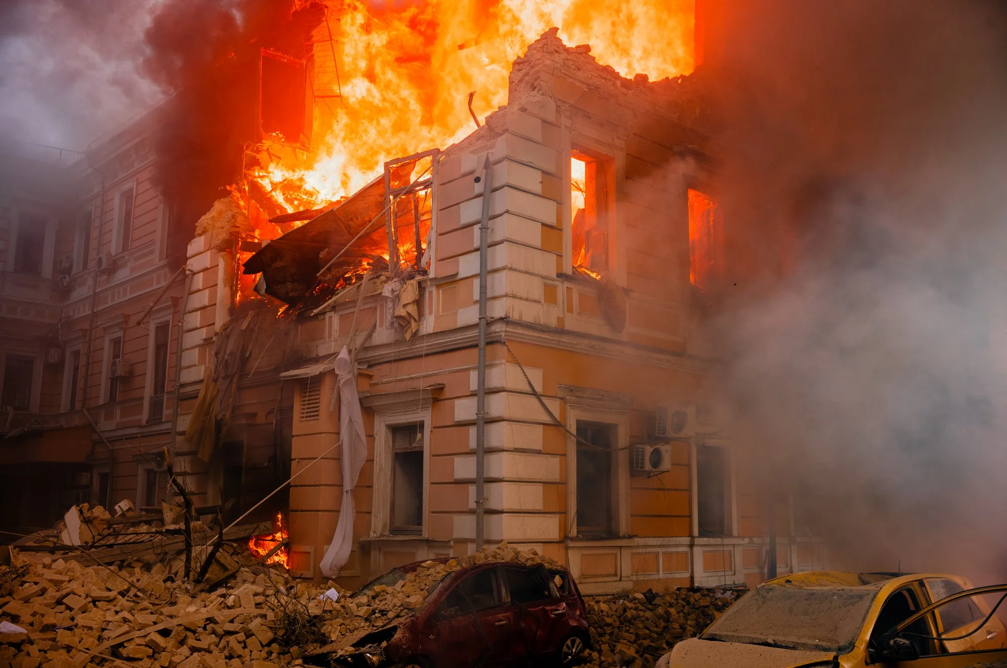 Seven Days of Russian Strikes on Kyiv, Hour by Hour