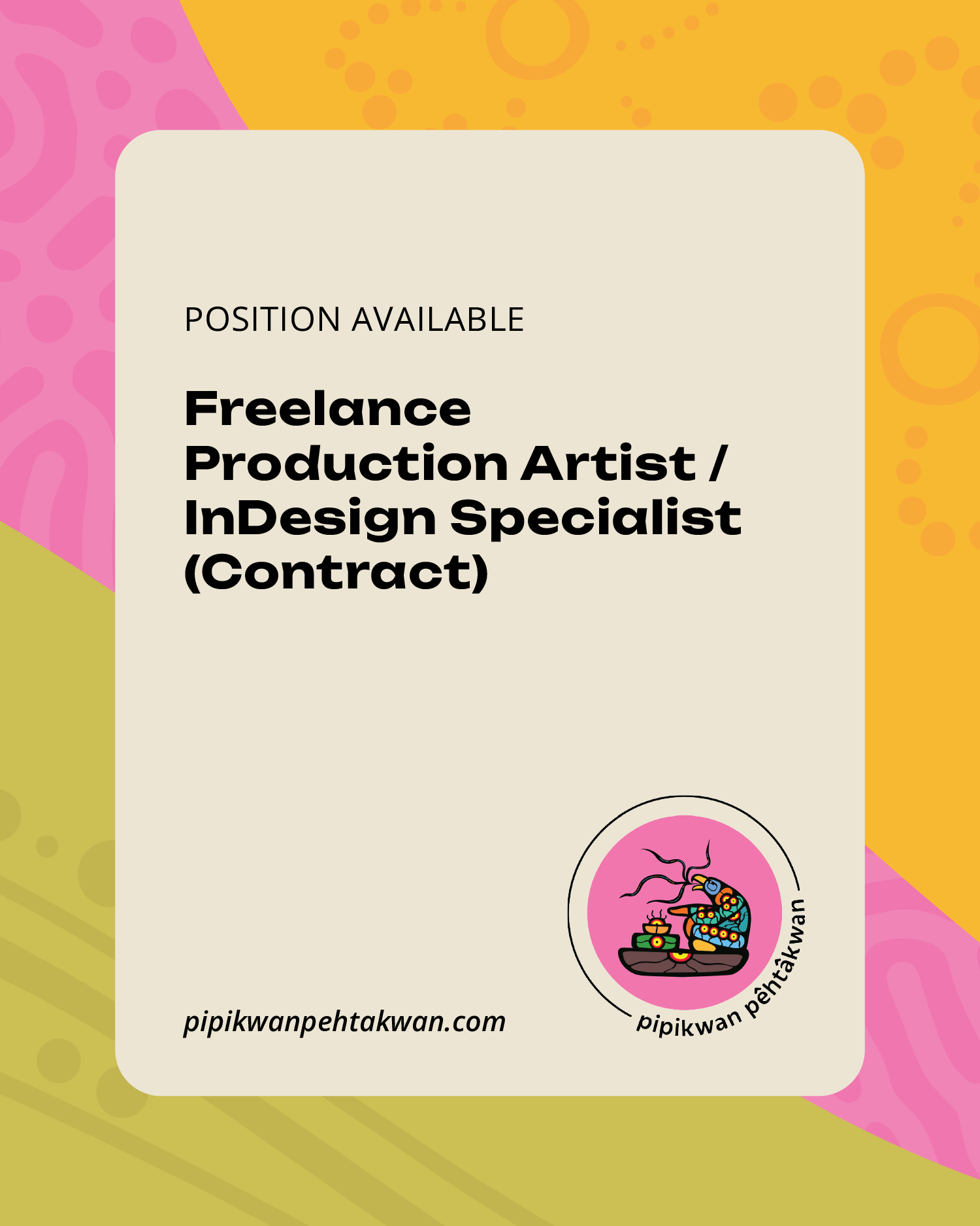 Freelance Production Artist / InDesign Specialist (Contract)