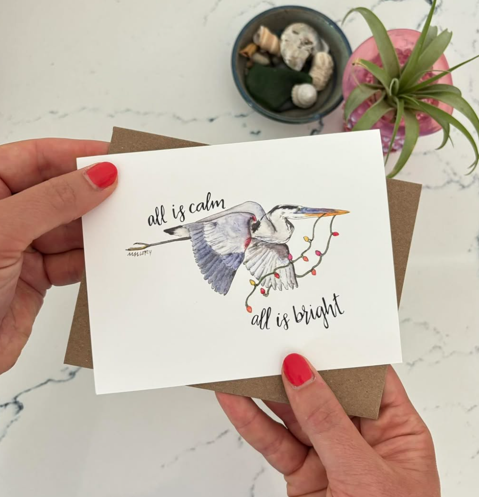 Hand drawn greeting card