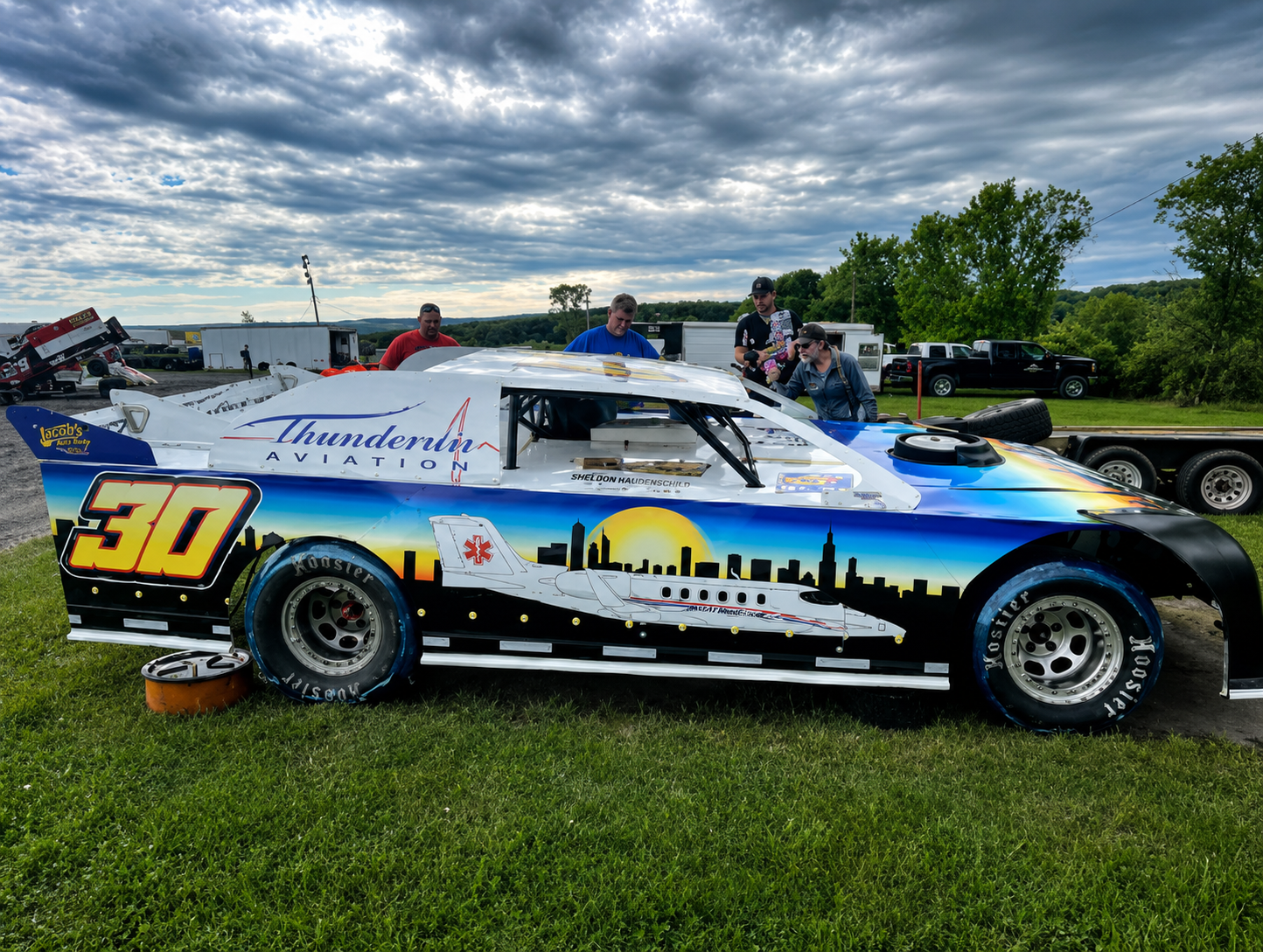 Thunderun Aviation Street Stock #30 Driver Shane Applebee