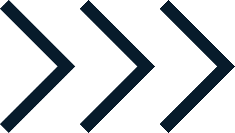 Black background with blue and dark gray chevron arrows pointing to the right in a repeating pattern.