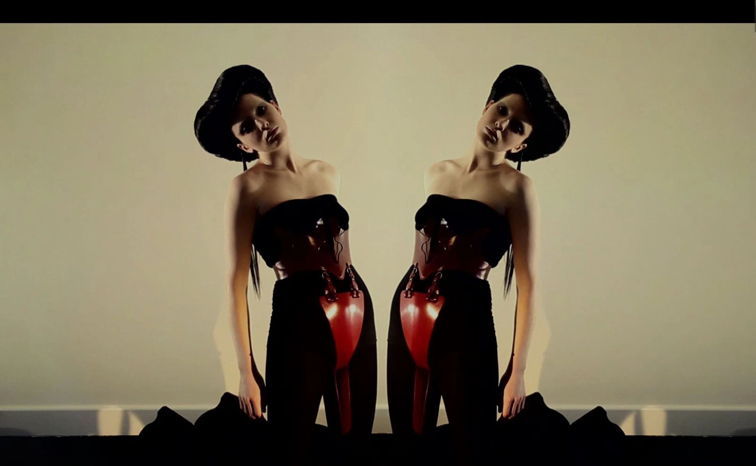 luxury fashion design bespoke leather acrylic accessory