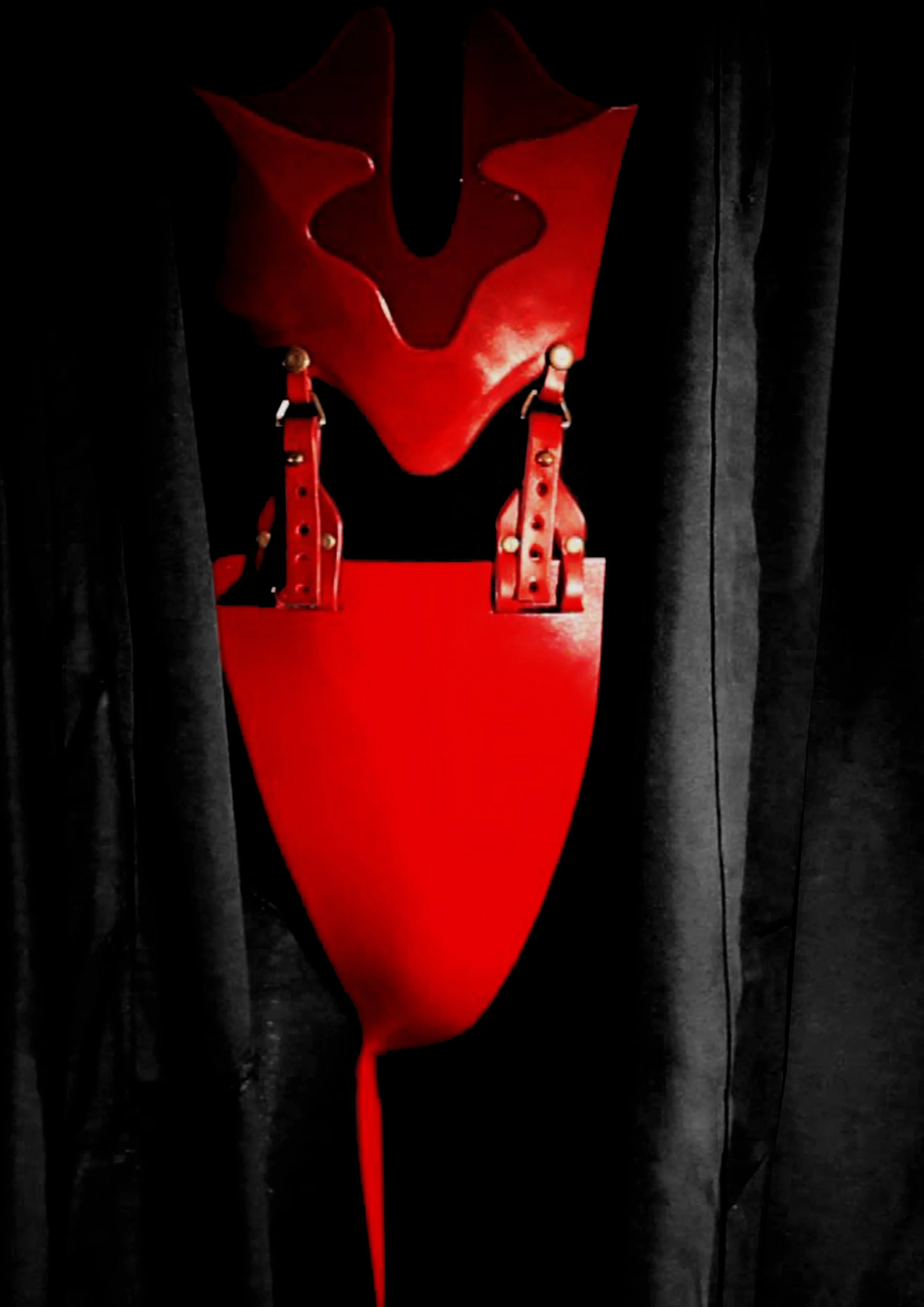 luxury fashion design bespoke leather acrylic accessory