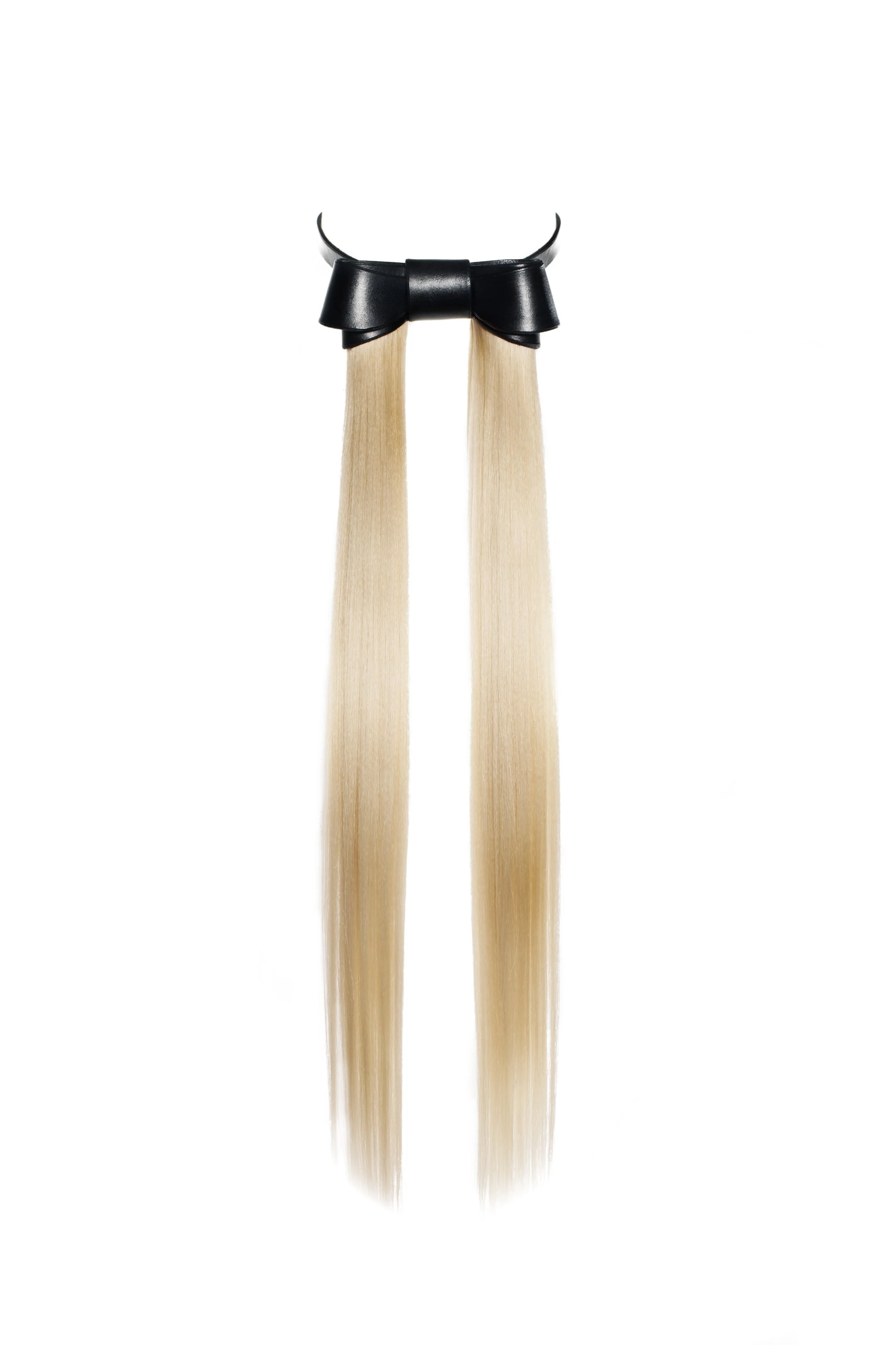 luxury fashion design bespoke leather acrylic accessory neckwear 