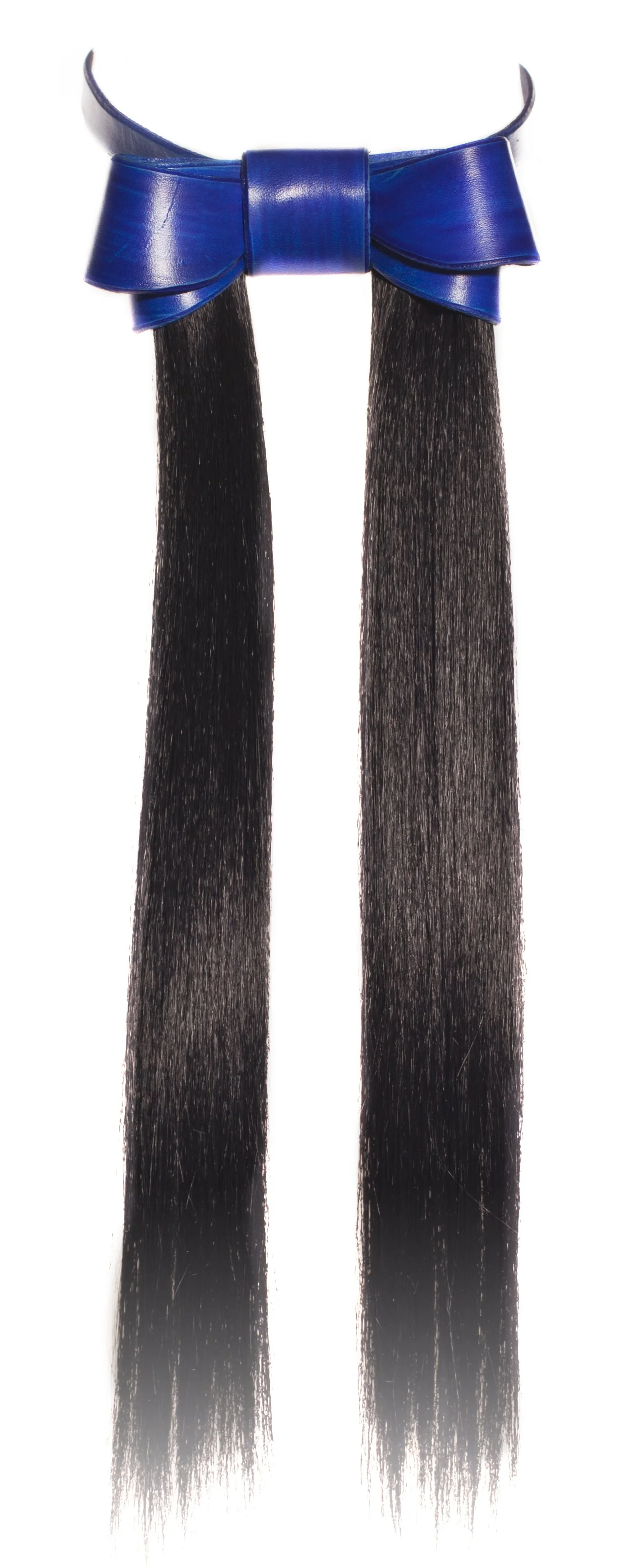 luxury fashion design bespoke leather acrylic accessory neckwear 