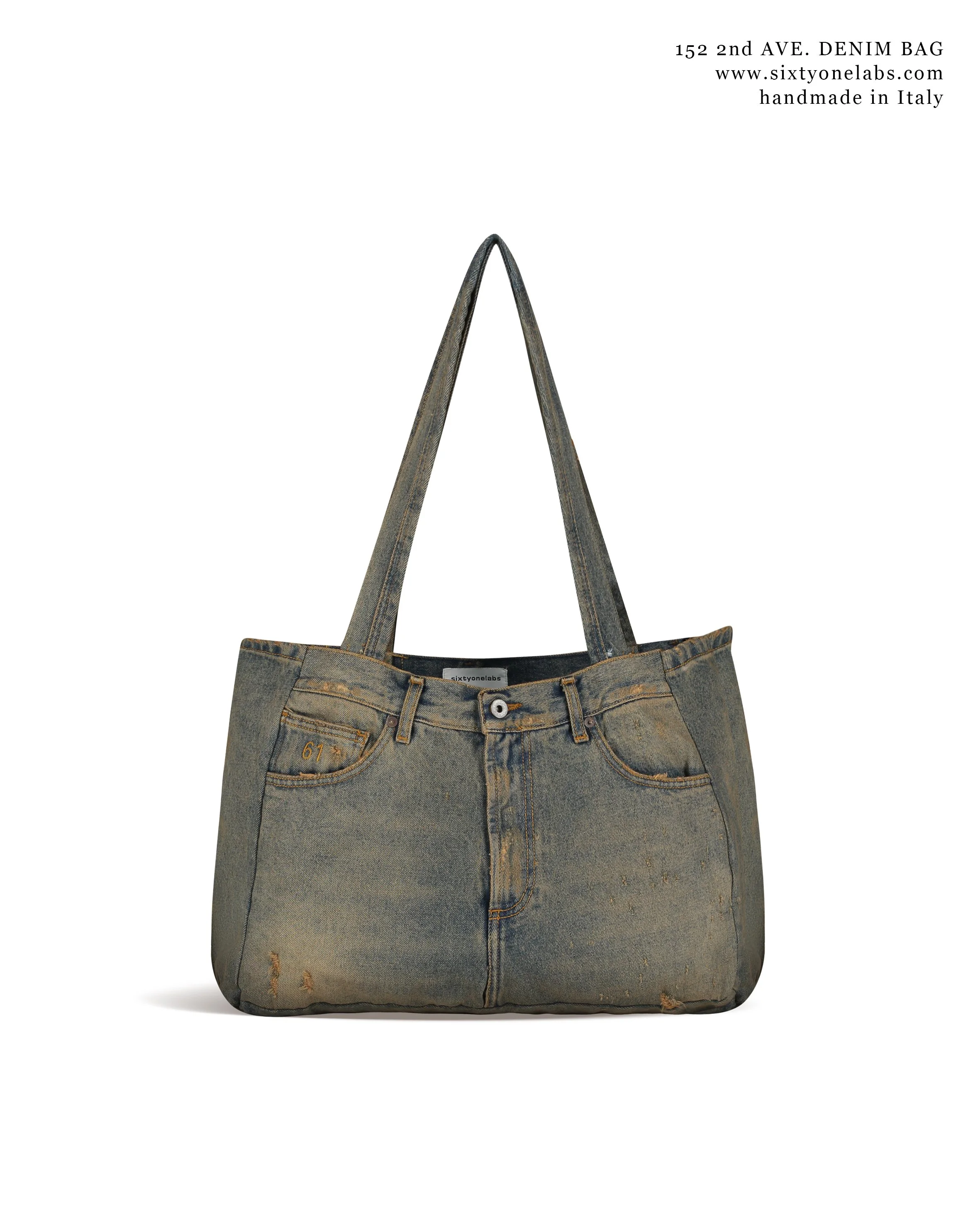 152 2nd AVE. DENIM BAG