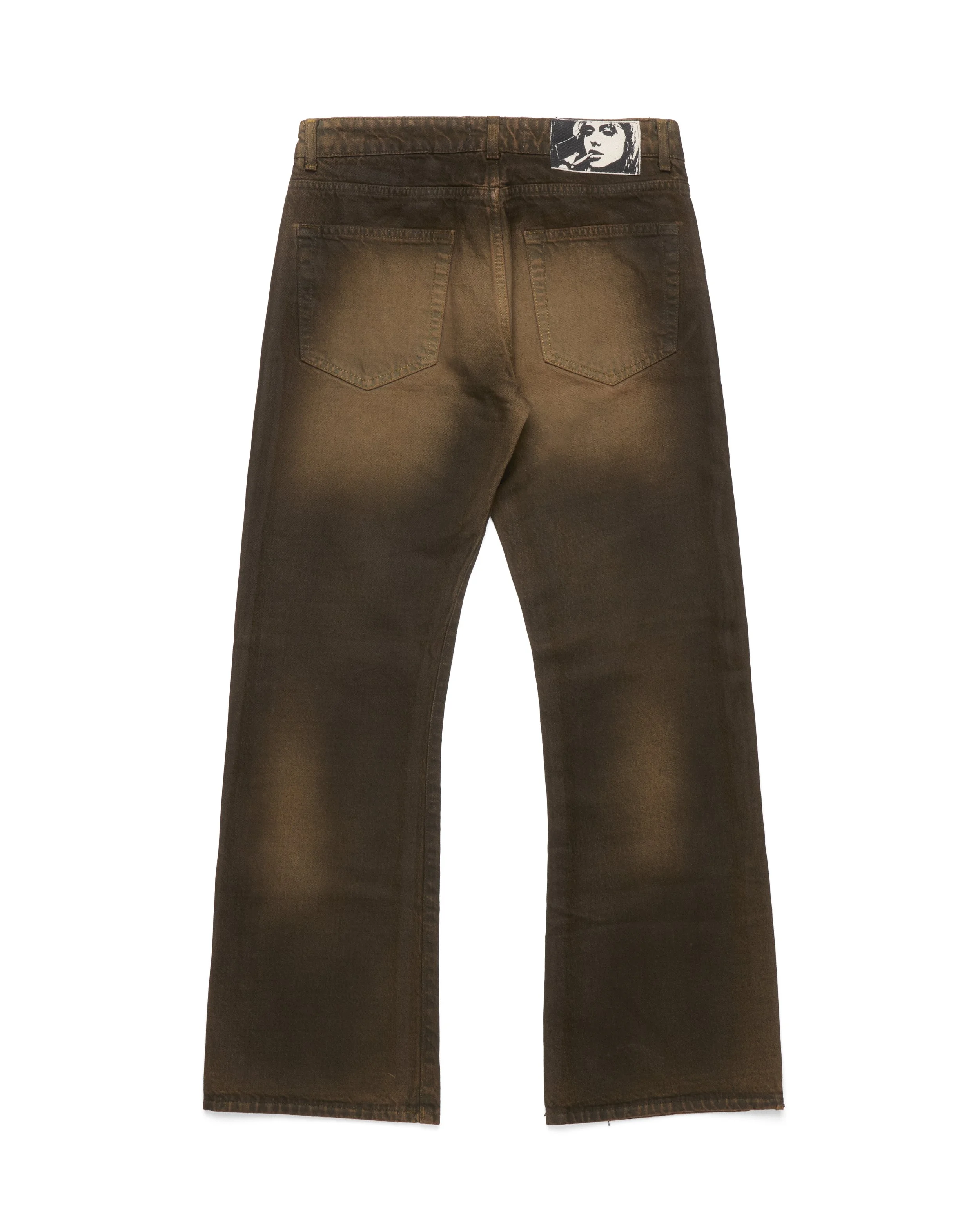 YANAKA – BRONZED BOOTCUT JEANS - BACK.jpg