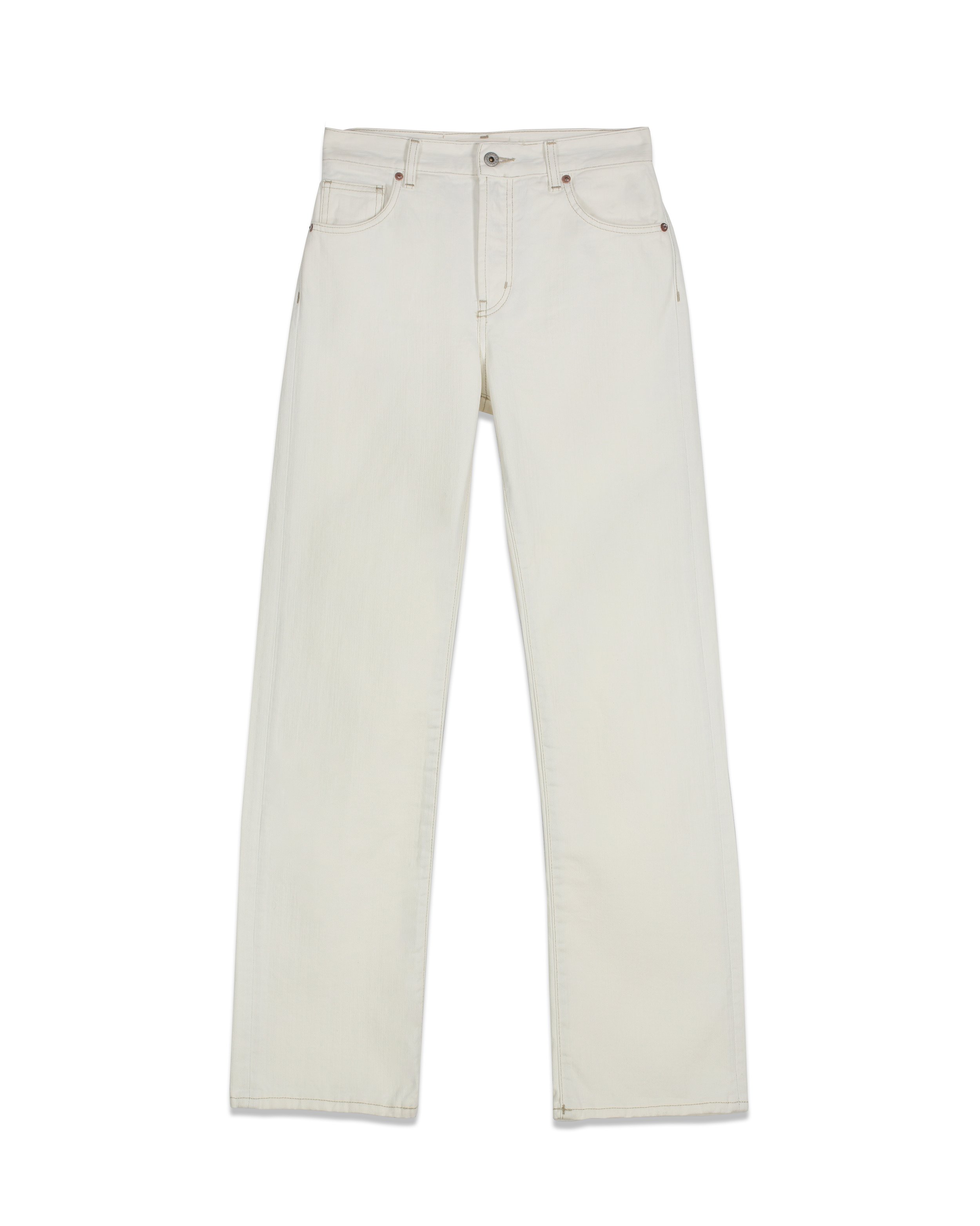 Bone White Pants