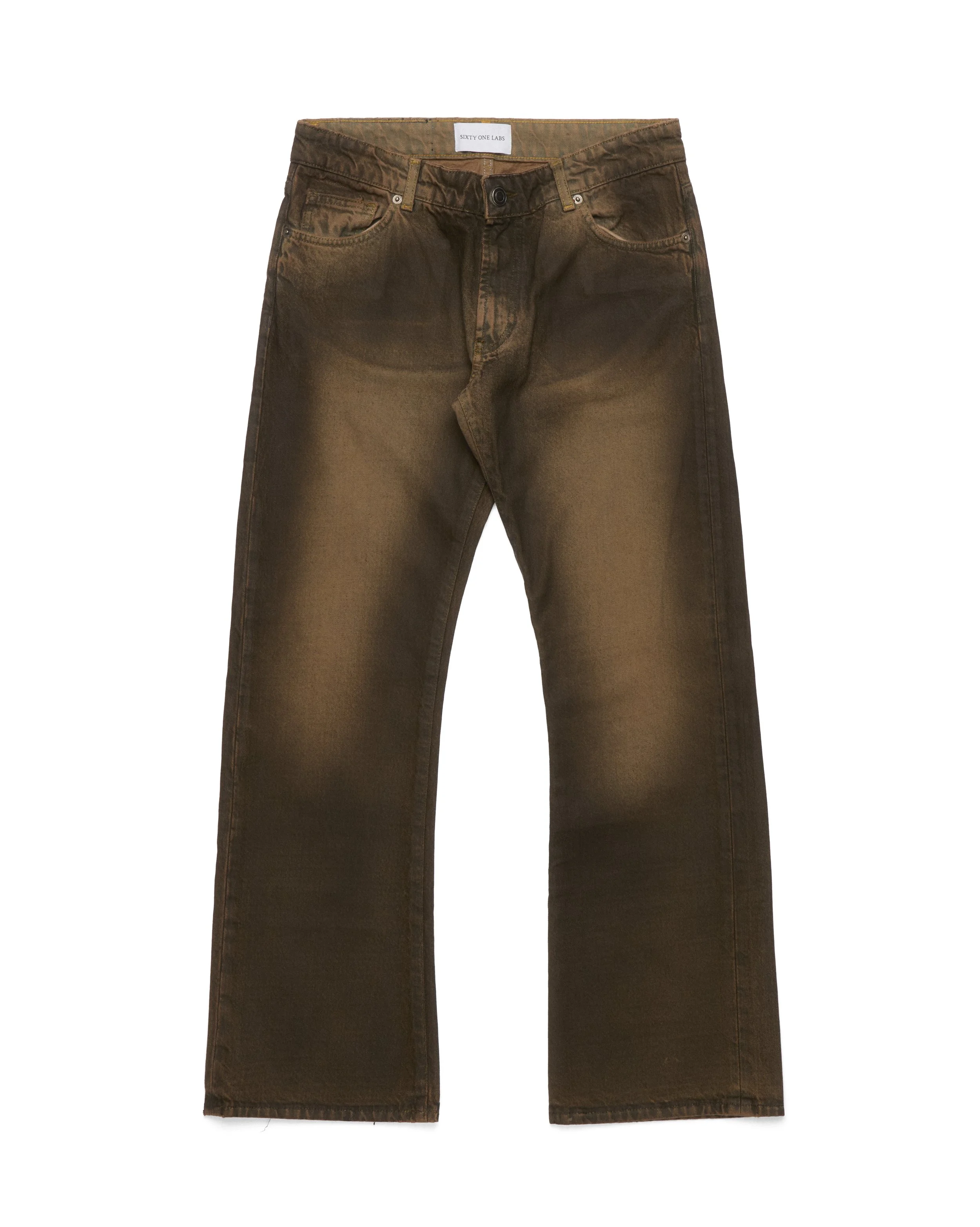 YANAKA – BRONZED BOOTCUT JEANS - FRONT.jpg