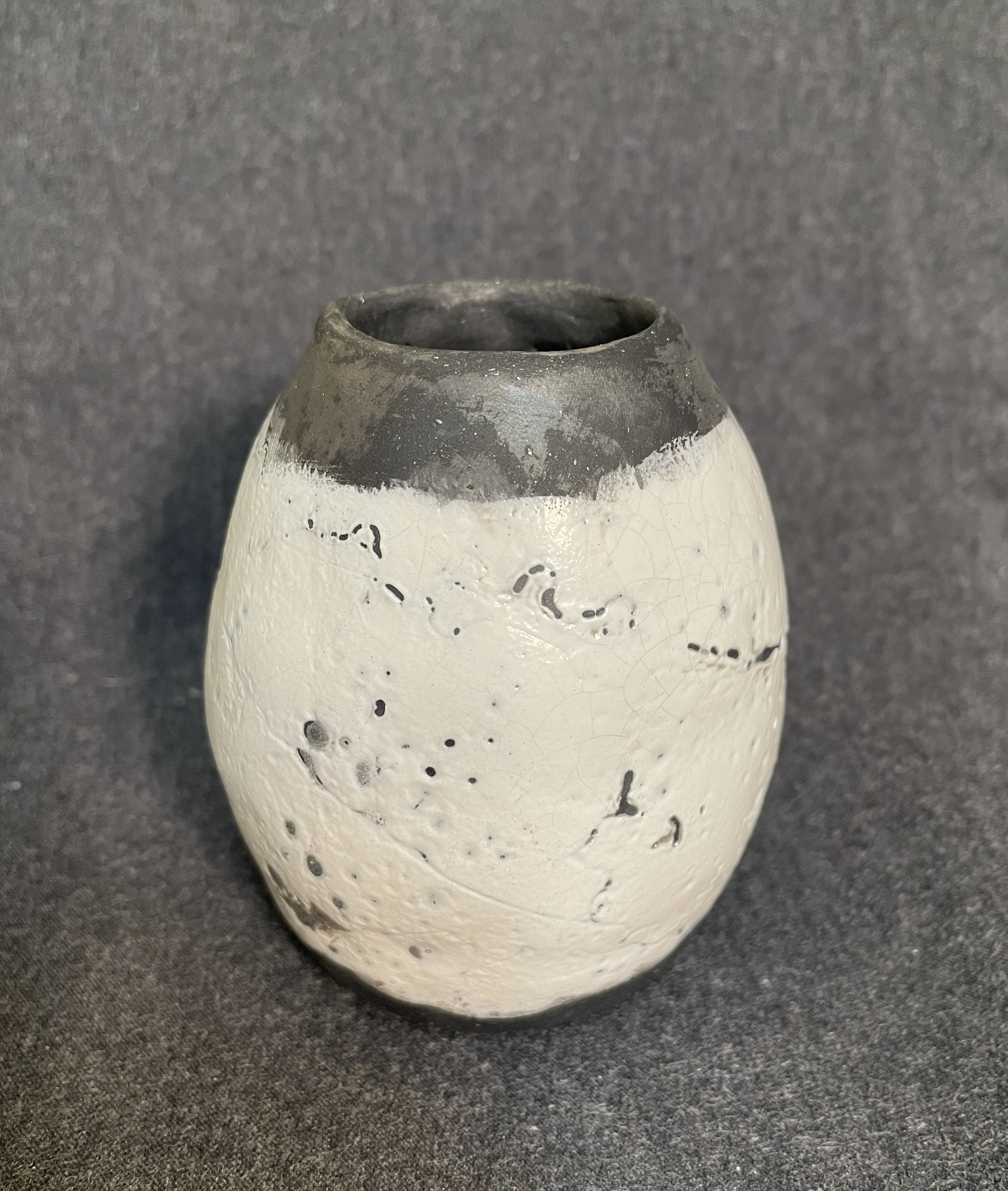 Tracks in the Snow Vase - Small