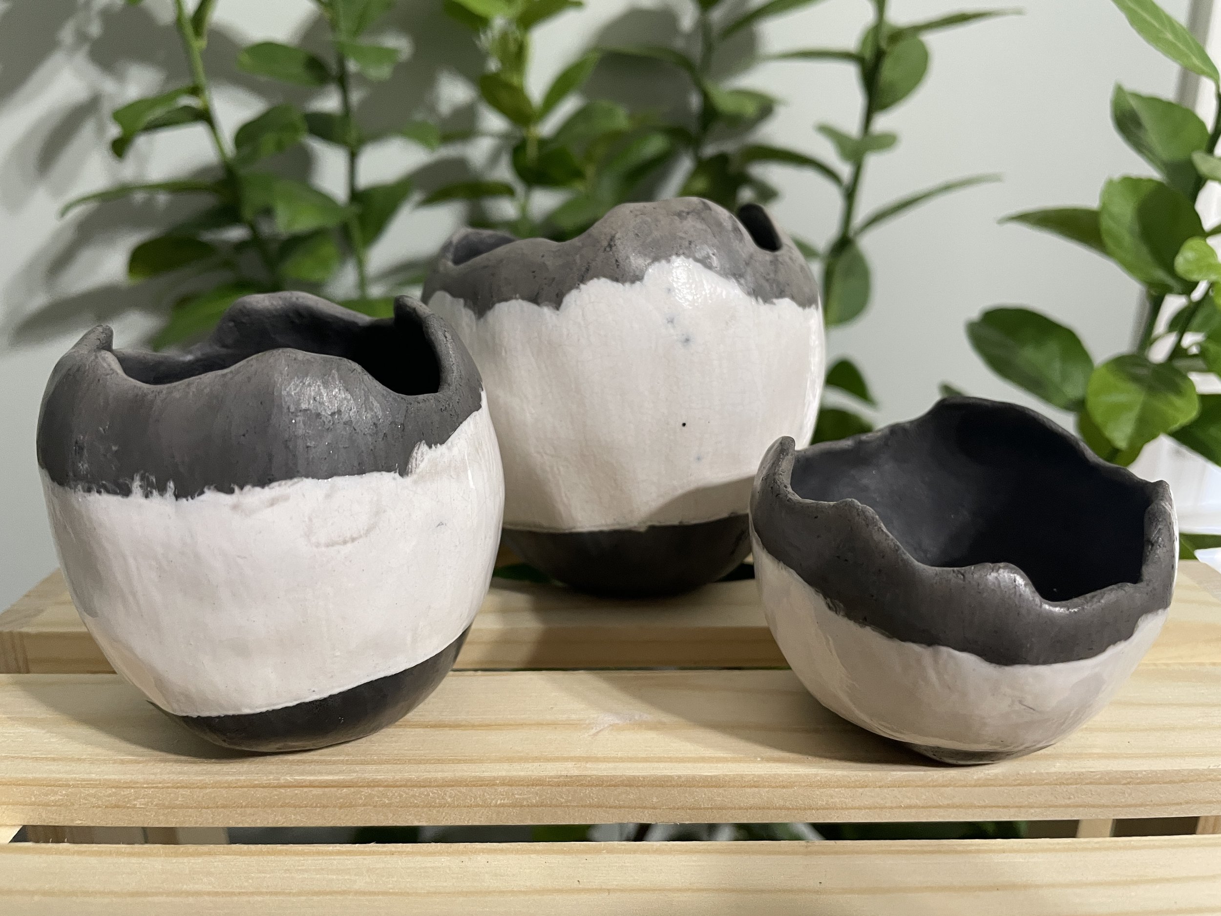 Tuxedo "Dragon Egg" Vase - Set