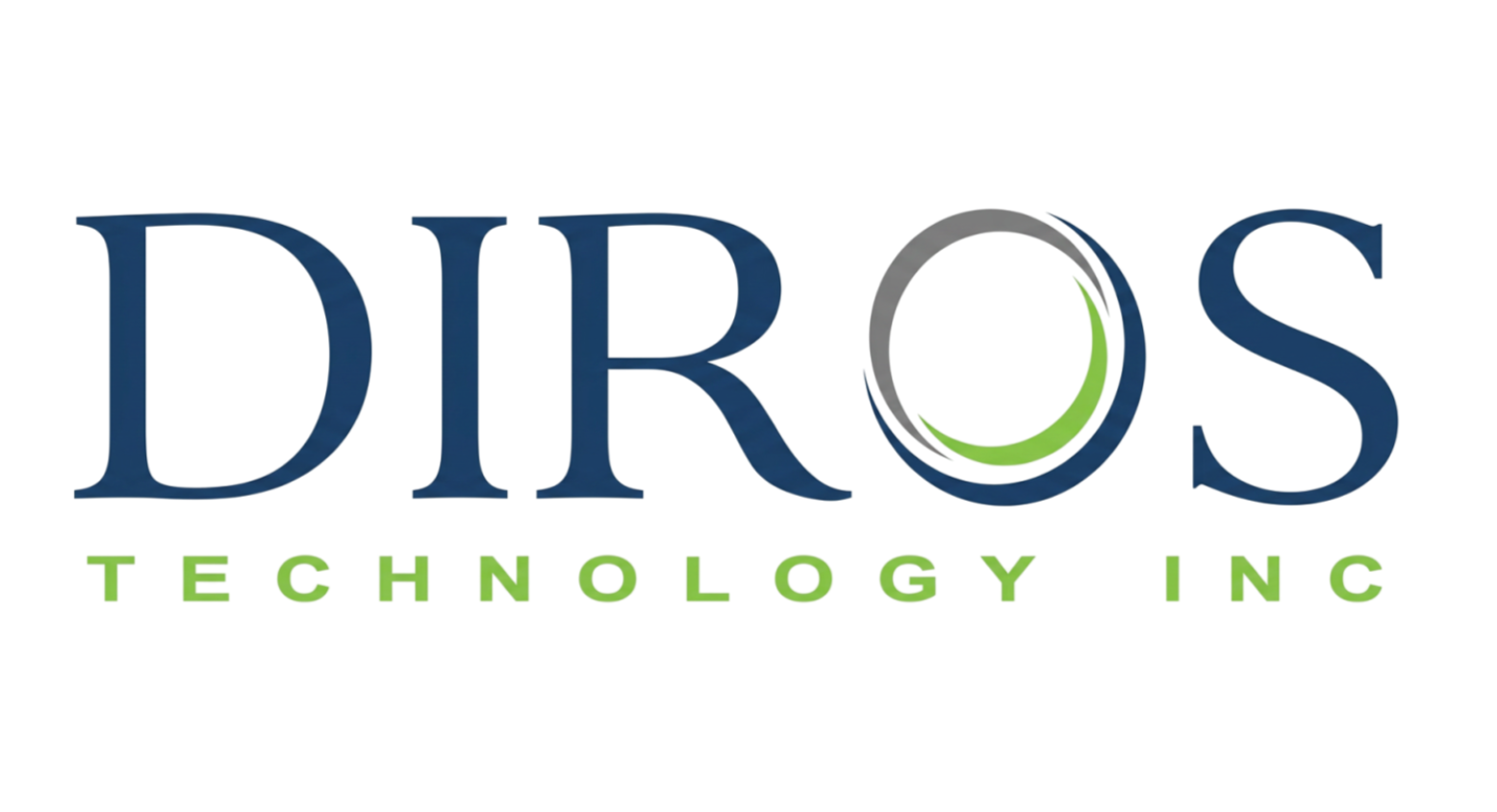Logo of DROS Technology Inc with stylized text and circular design element.