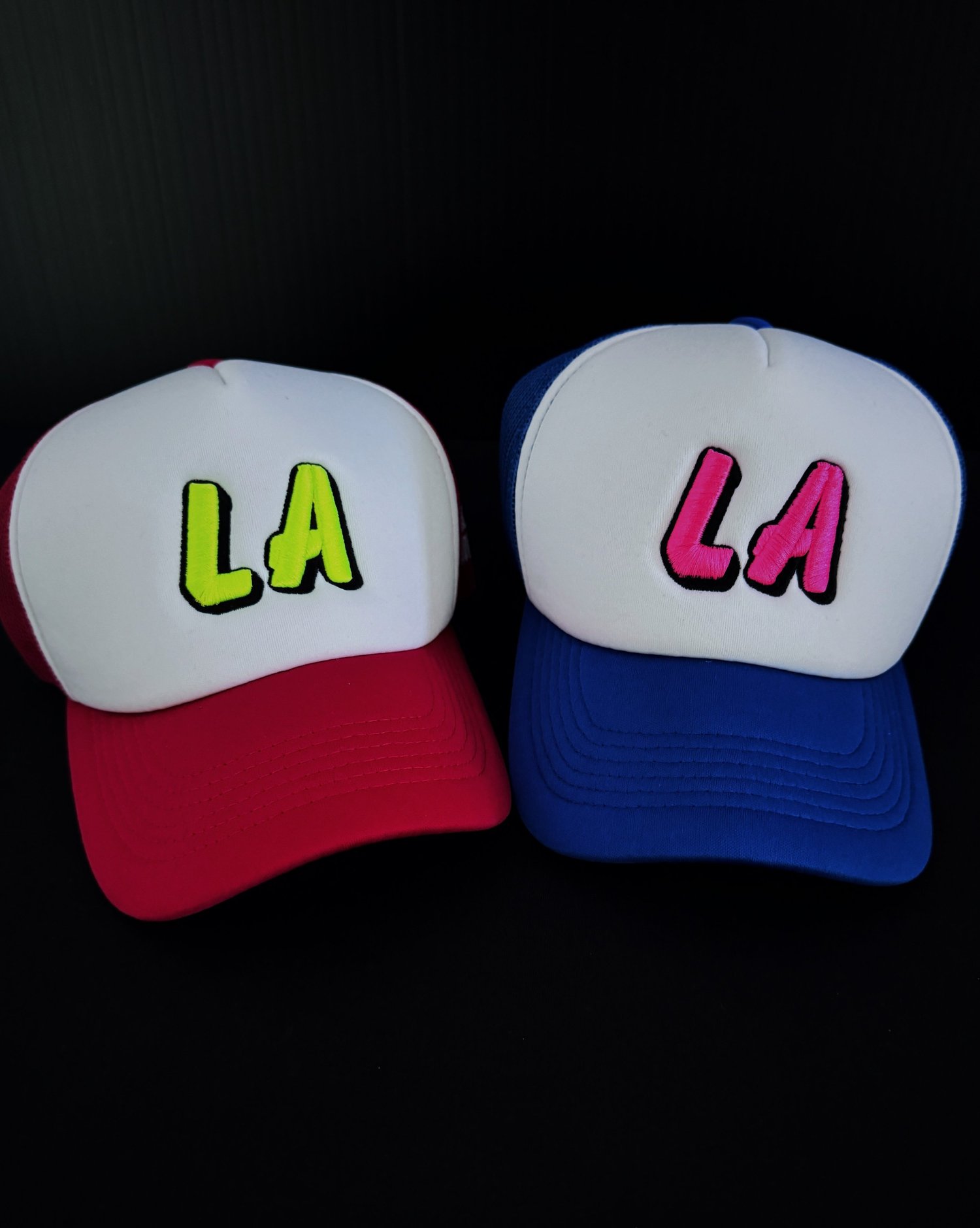 La Ropa Blue and Red Character Cap LA Dodgers Color Pack Light Blue/Lava Red - The Locker Room  main image 3