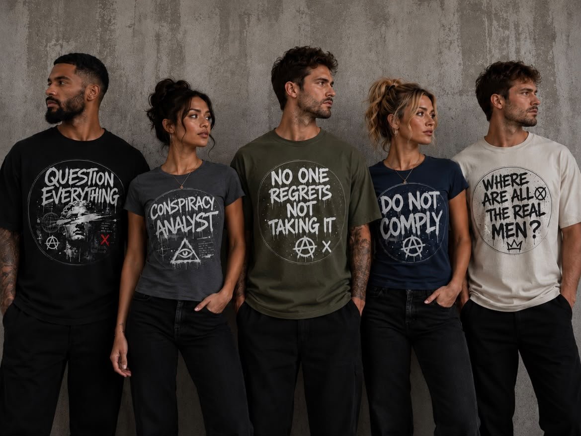 RESISTANCE SLOGAN TSHIRT