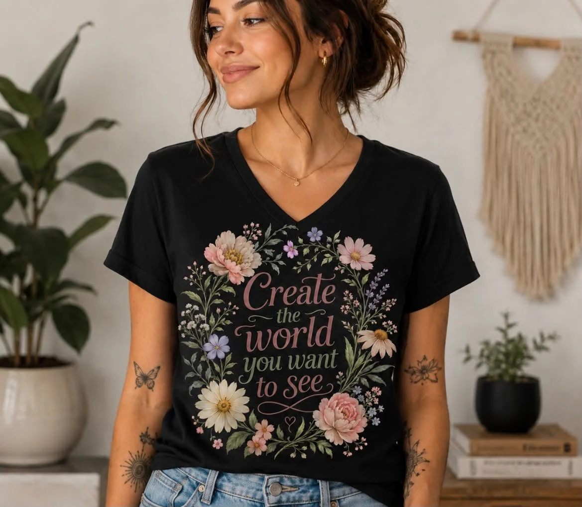 CREATE THE WORLD Tshirt
