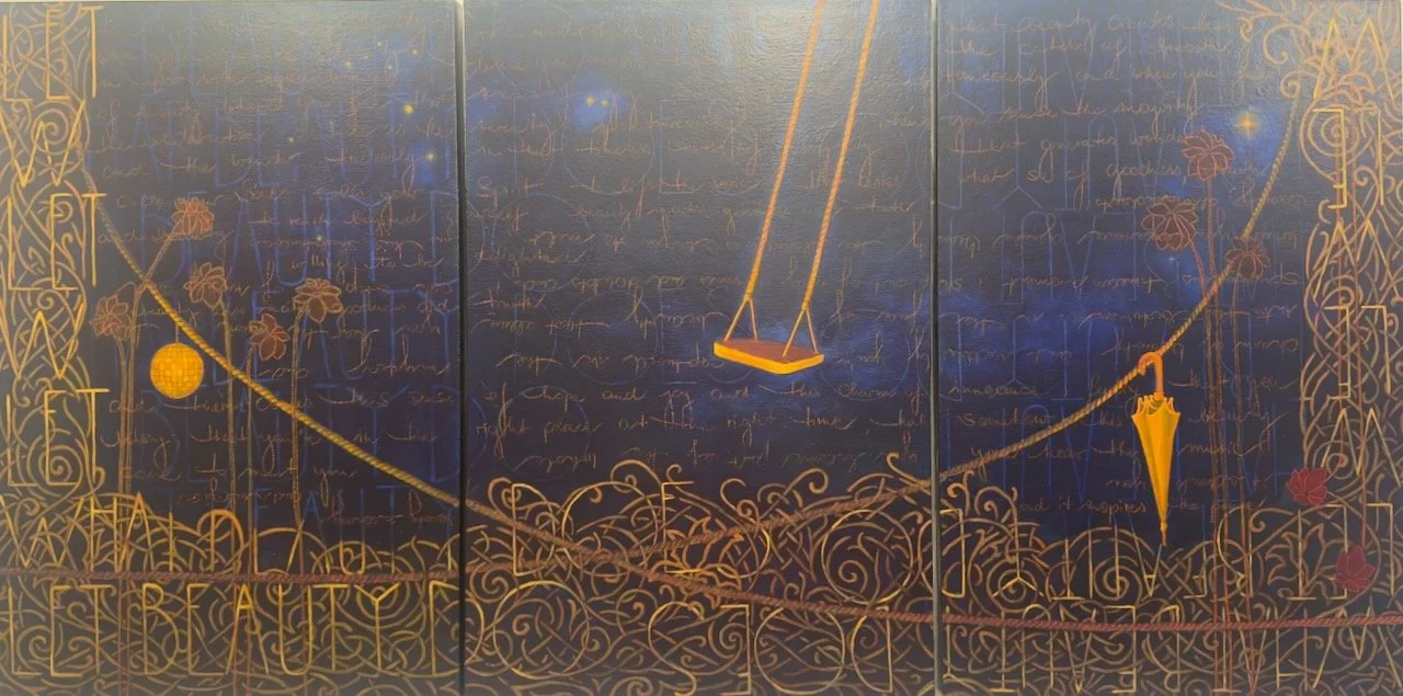 " Reverie", a triptych by Annekatrine