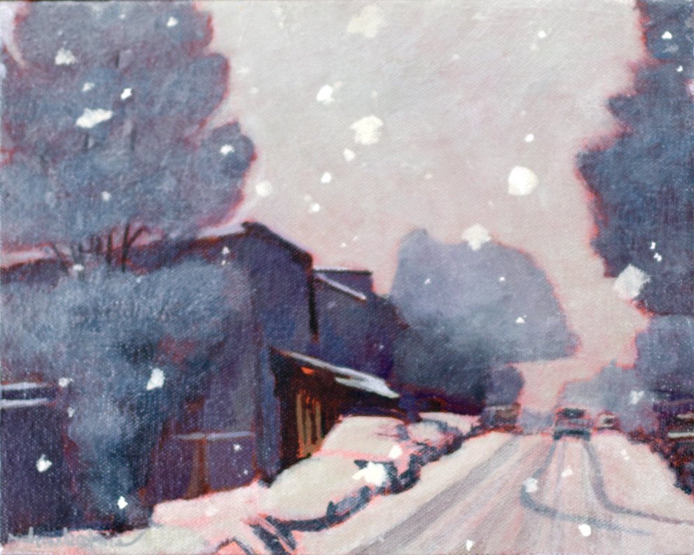 Winter Stories 9   (Private Collection)