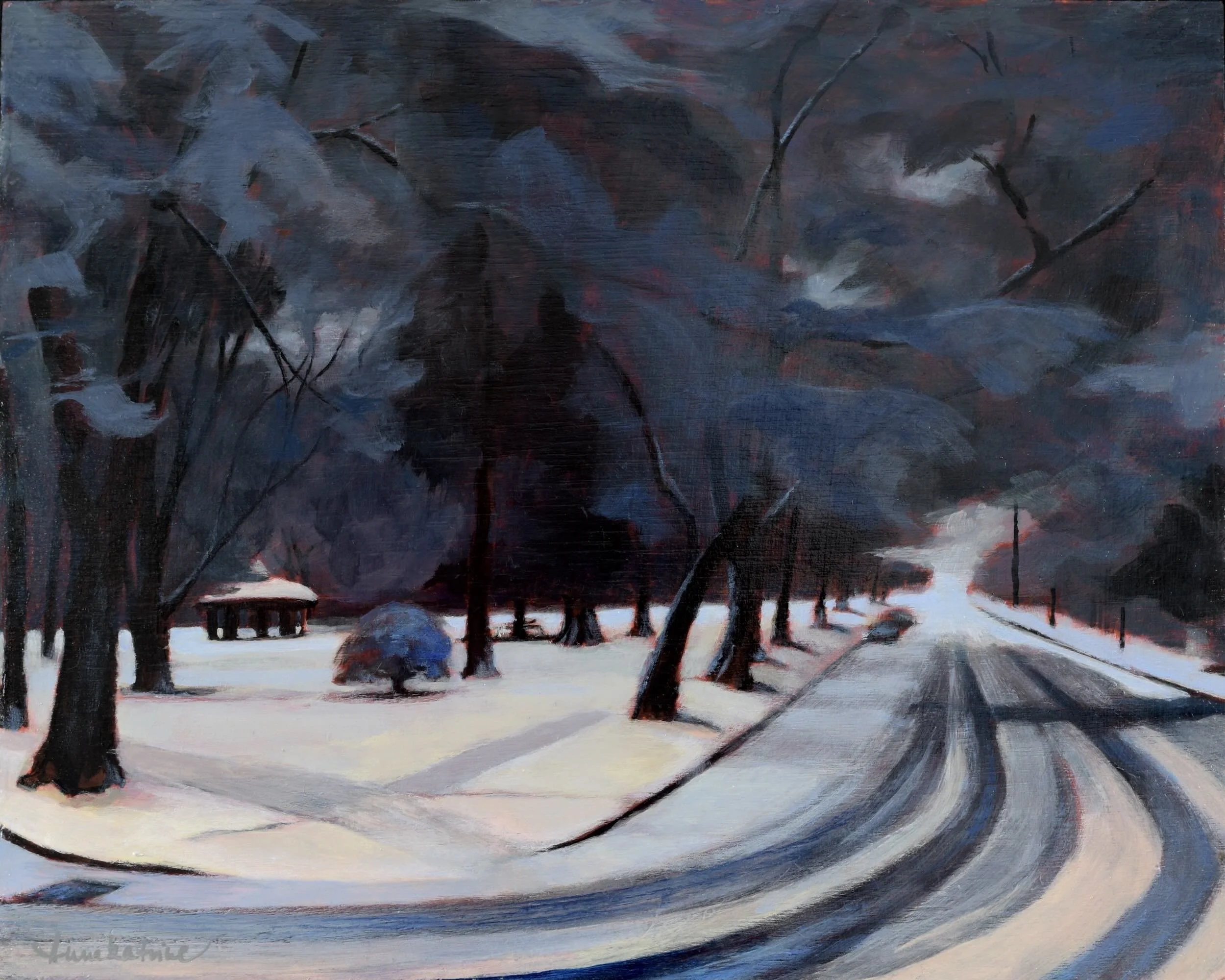 Triangle Park   (Private Collection)