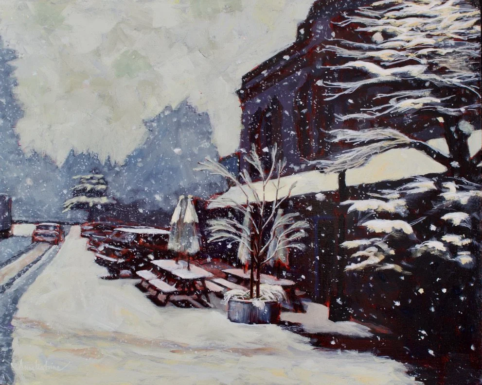 At the Plaza   (Private Collection)