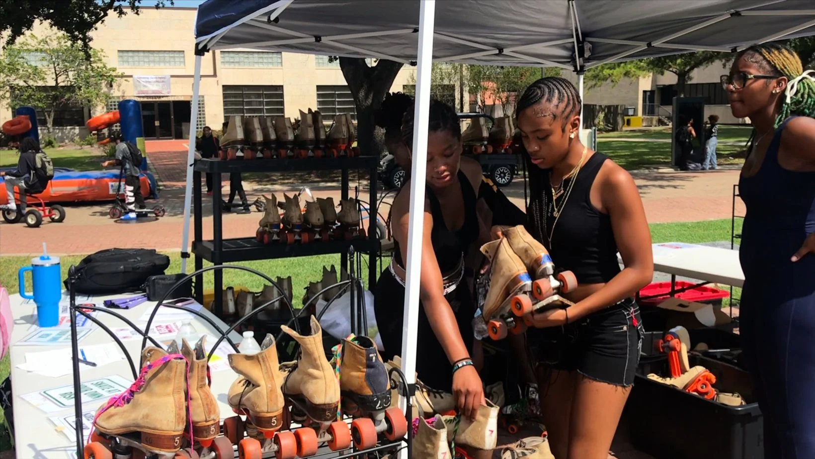 Rolling Into Safety: TSU Students Join National Night Out.