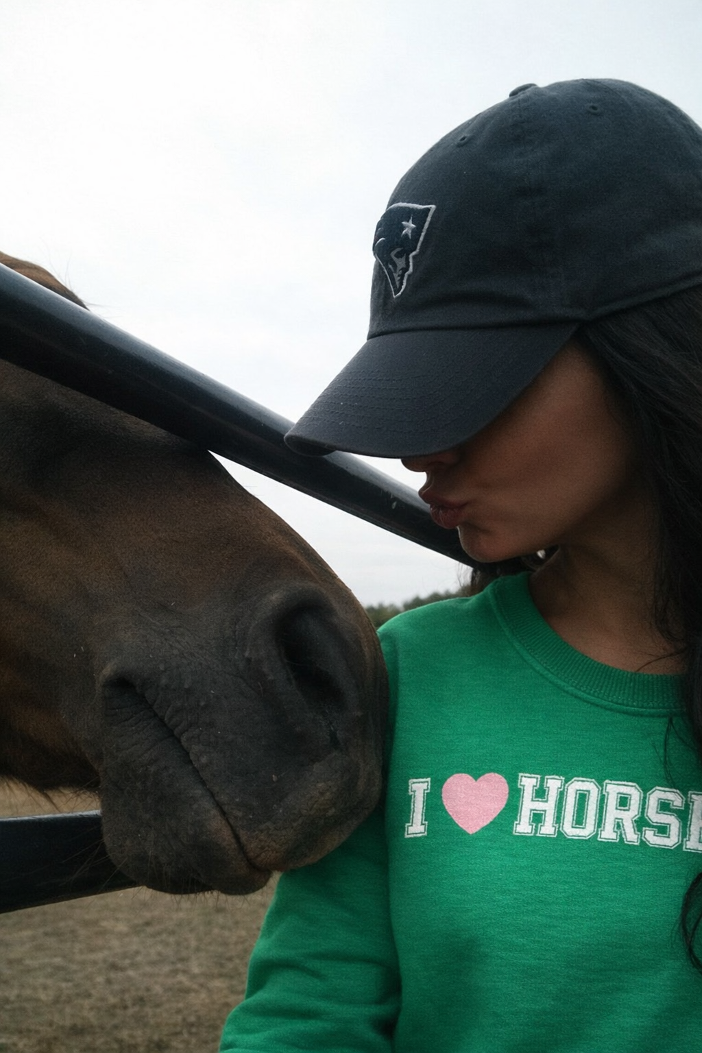 I Love Horses Pullover