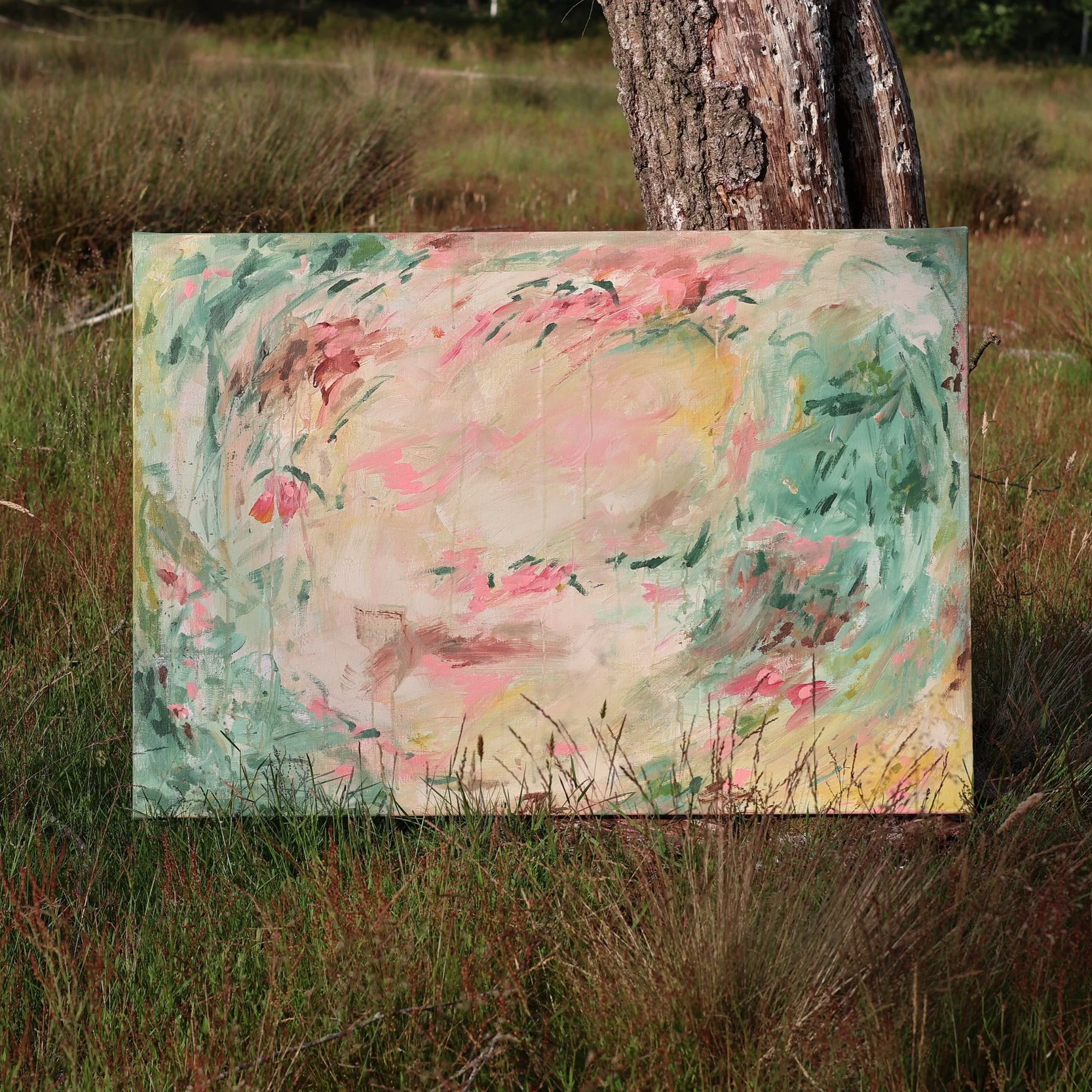 Spring feeling, 2026, acryl on canvas - 70x100 cm