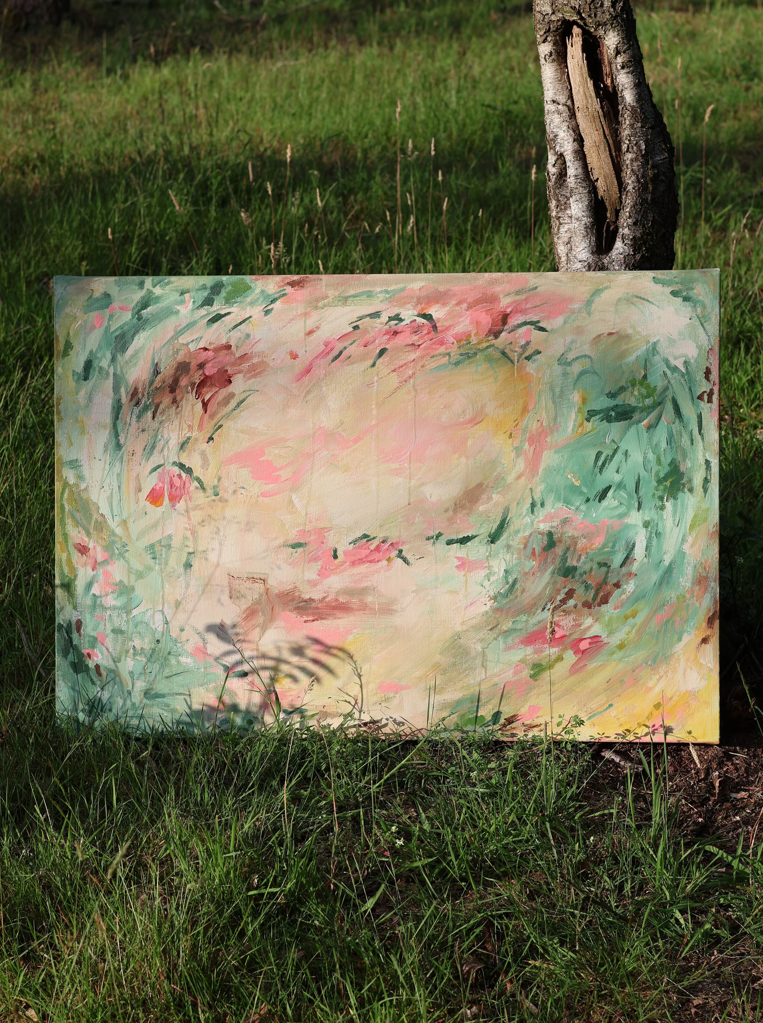 Spring feeling, 2026, acryl on canvas - 70x100 cm