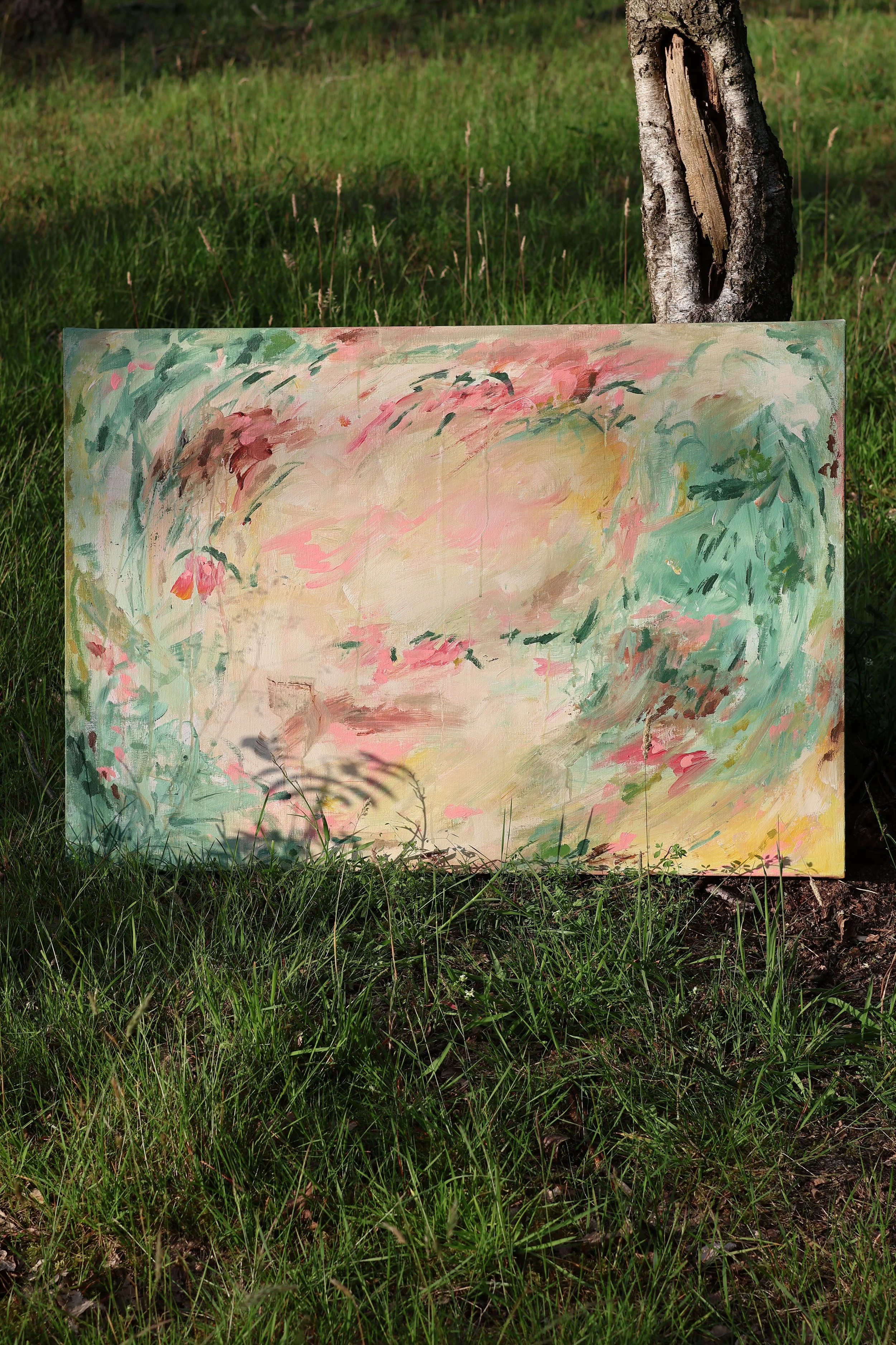 Spring feeling, 2026, acryl on canvas - 70x100 cm
