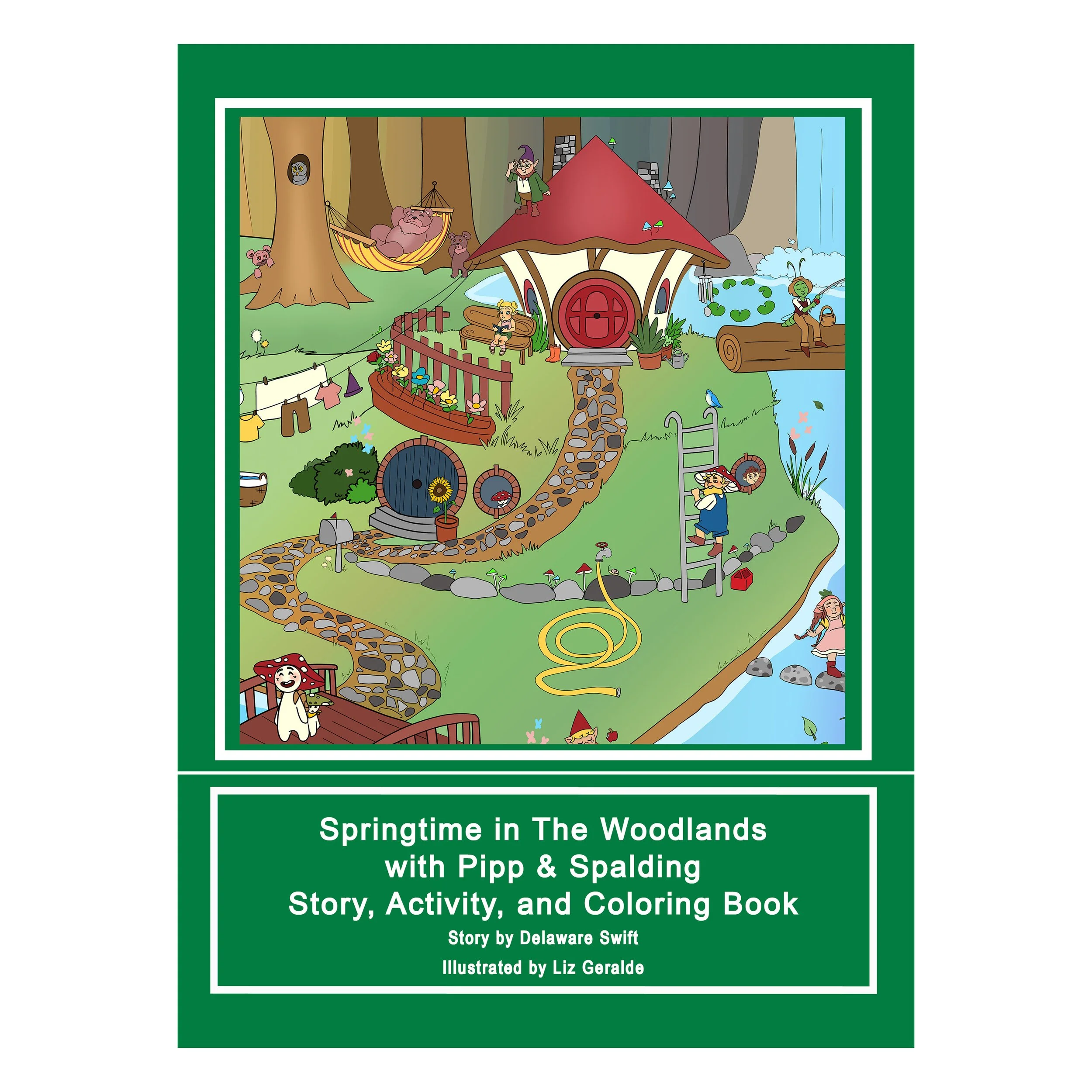 Springtime in the Woodlands with Pipp and Spalding Story, Activity, and Coloring Book