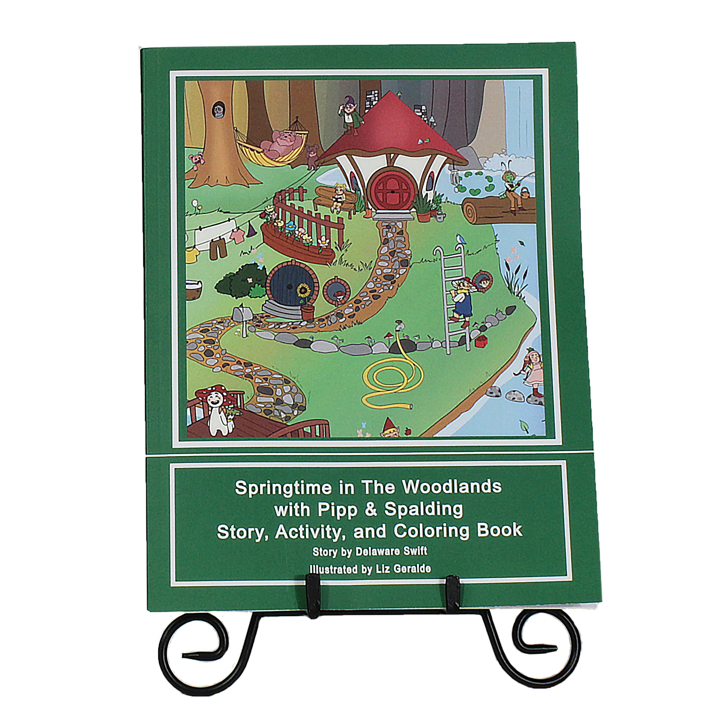 Springtime in the Woodlands with Pipp and Spalding Story, Activity, and Coloring Book